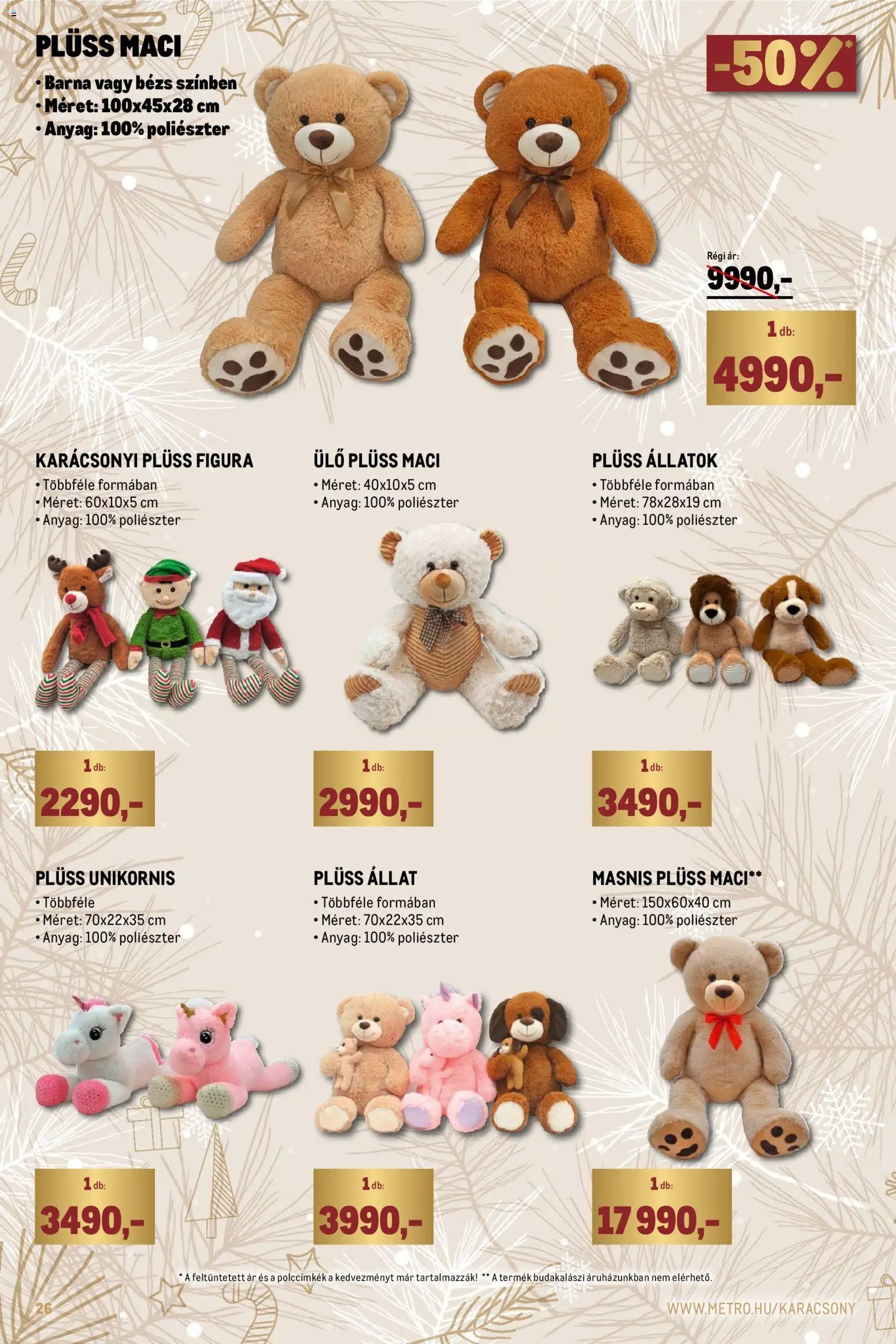 Metro újság 2025.11.02. Ünnepi katalógus (2025-11-02 - 2025-11-30)