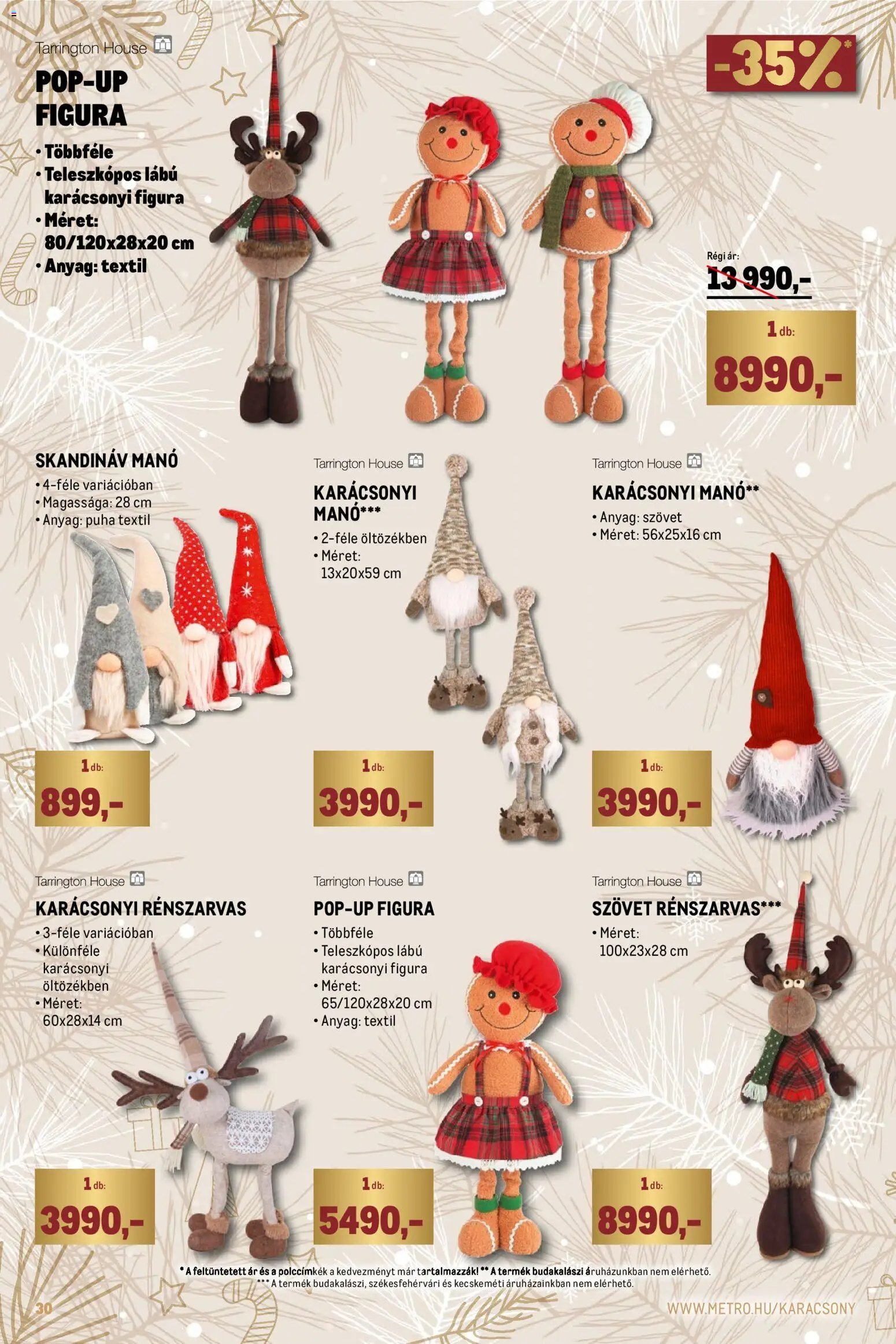 Metro újság 2025.11.02. Ünnepi katalógus (2025-11-02 - 2025-11-30)