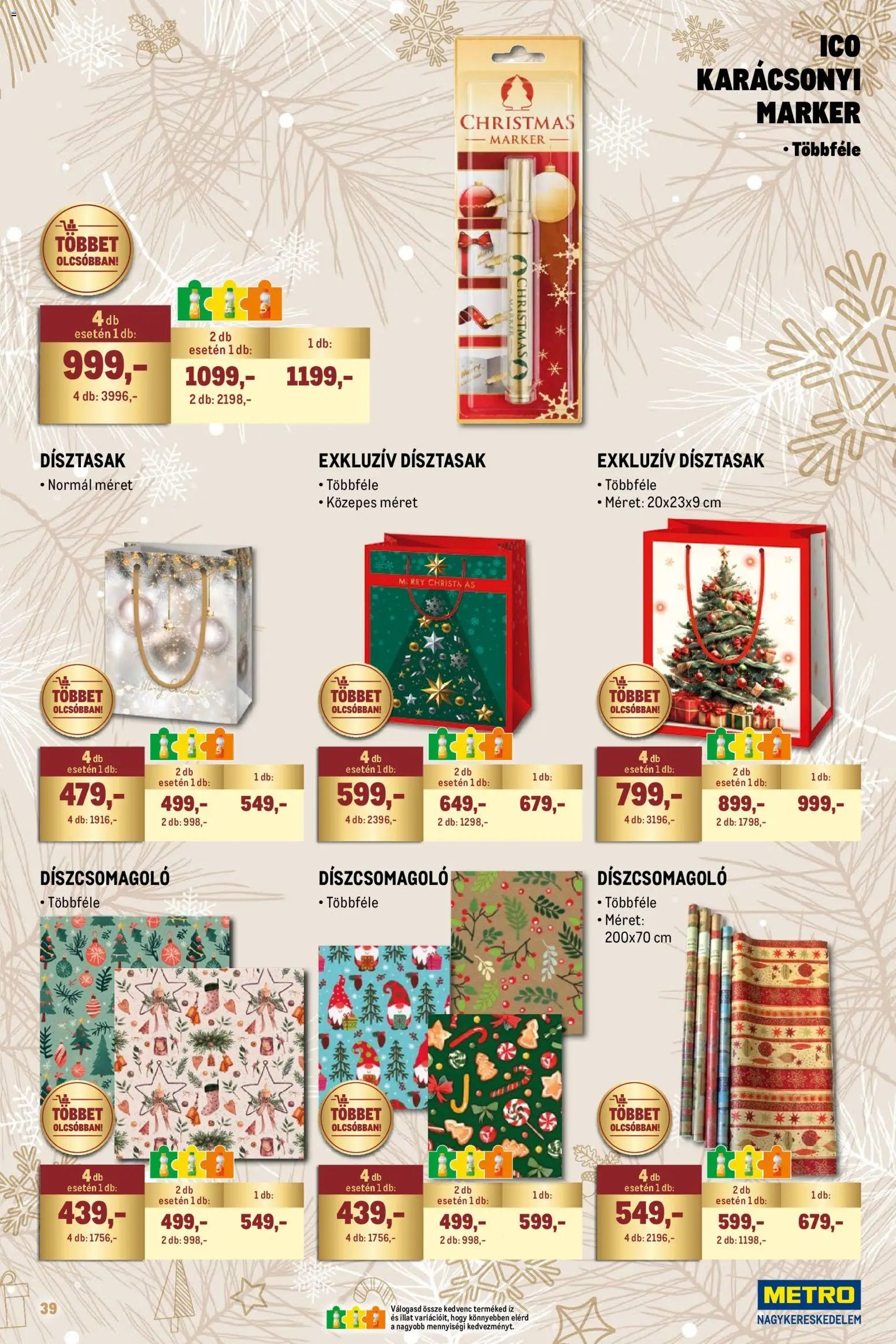Metro újság 2025.11.02. Ünnepi katalógus (2025-11-02 - 2025-11-30)
