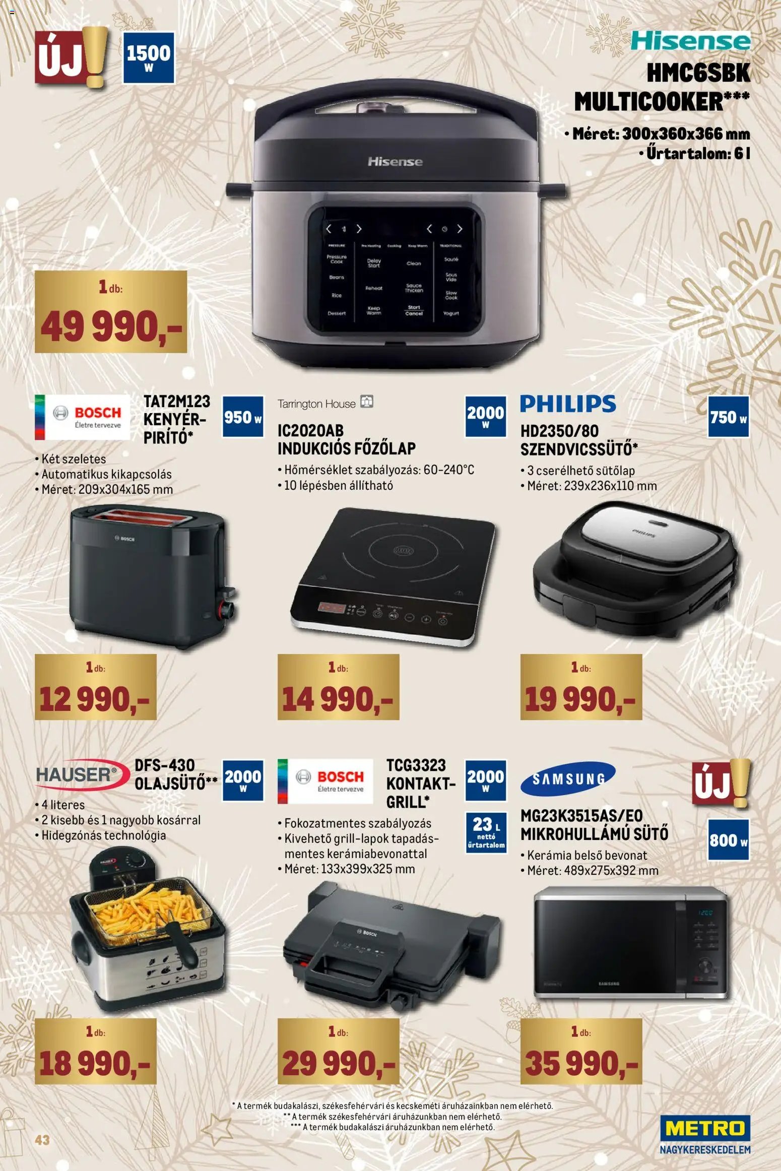 Metro újság 2025.11.02. Ünnepi katalógus (2025-11-02 - 2025-11-30)