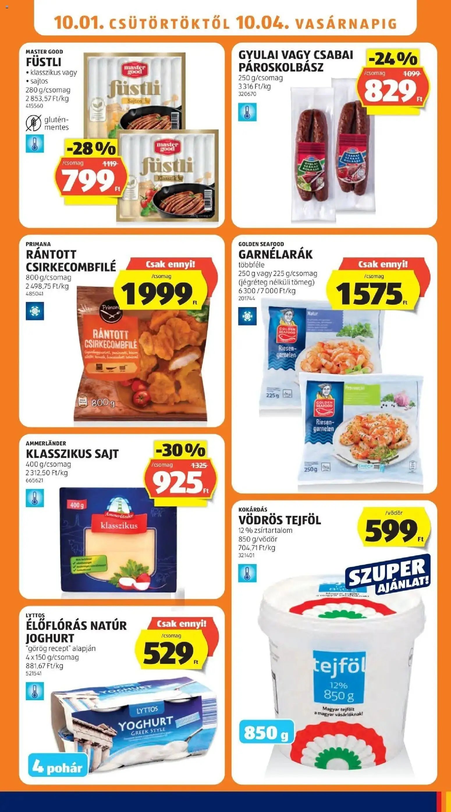 Aldi újság 2026.10.01. Aldi szórólap