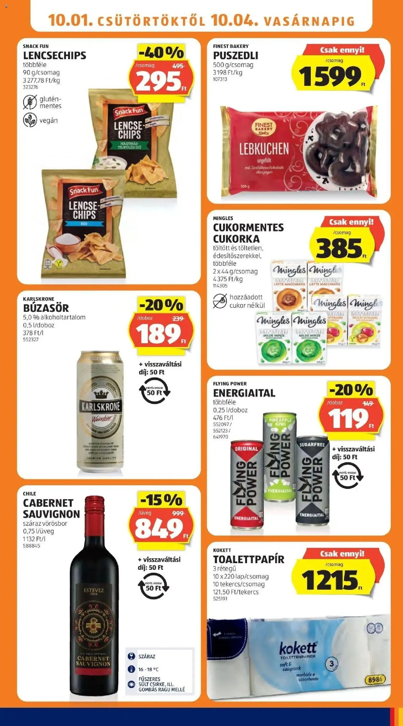 Aldi újság 2026.10.01. Aldi szórólap