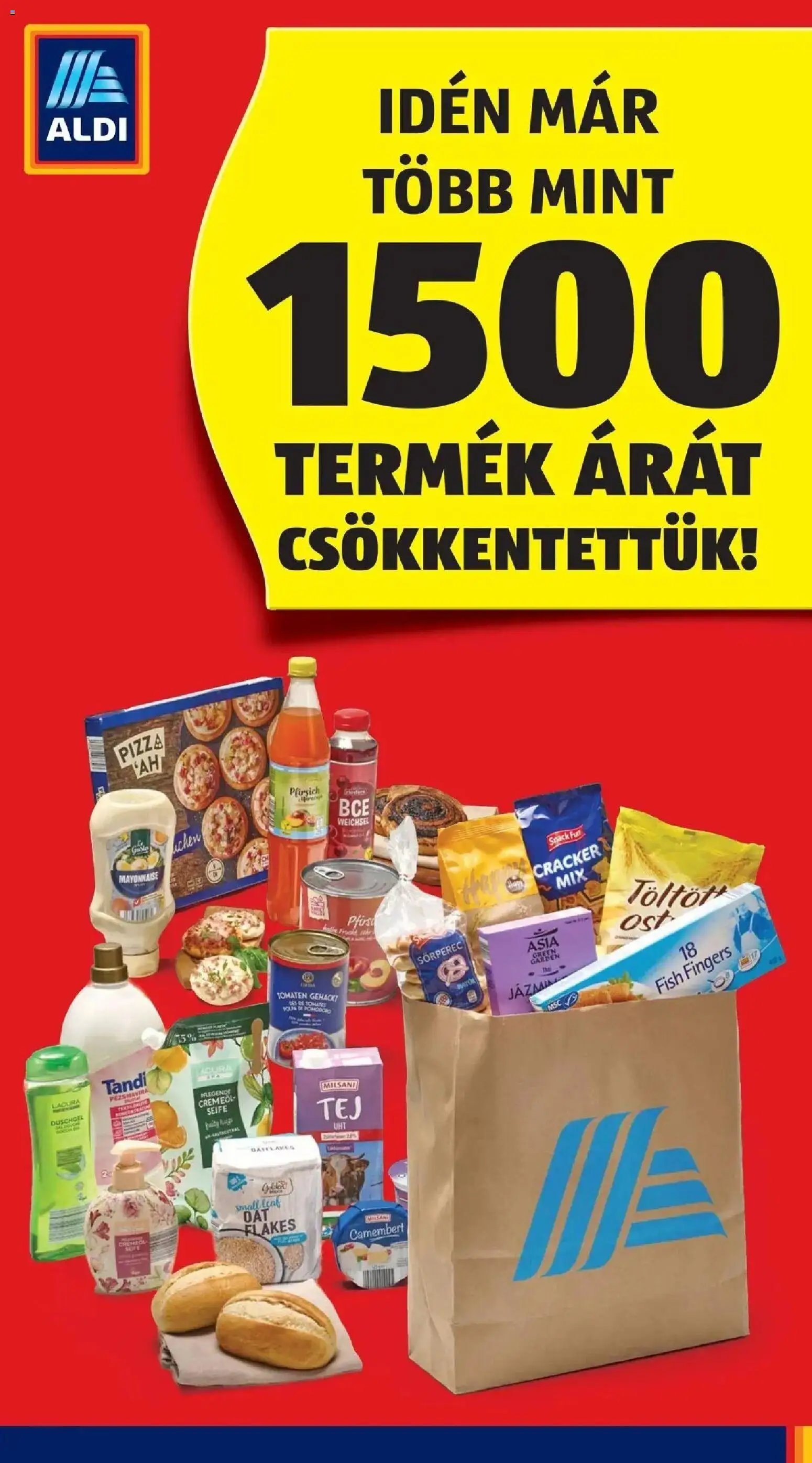 Aldi újság 2026.10.01. Aldi szórólap