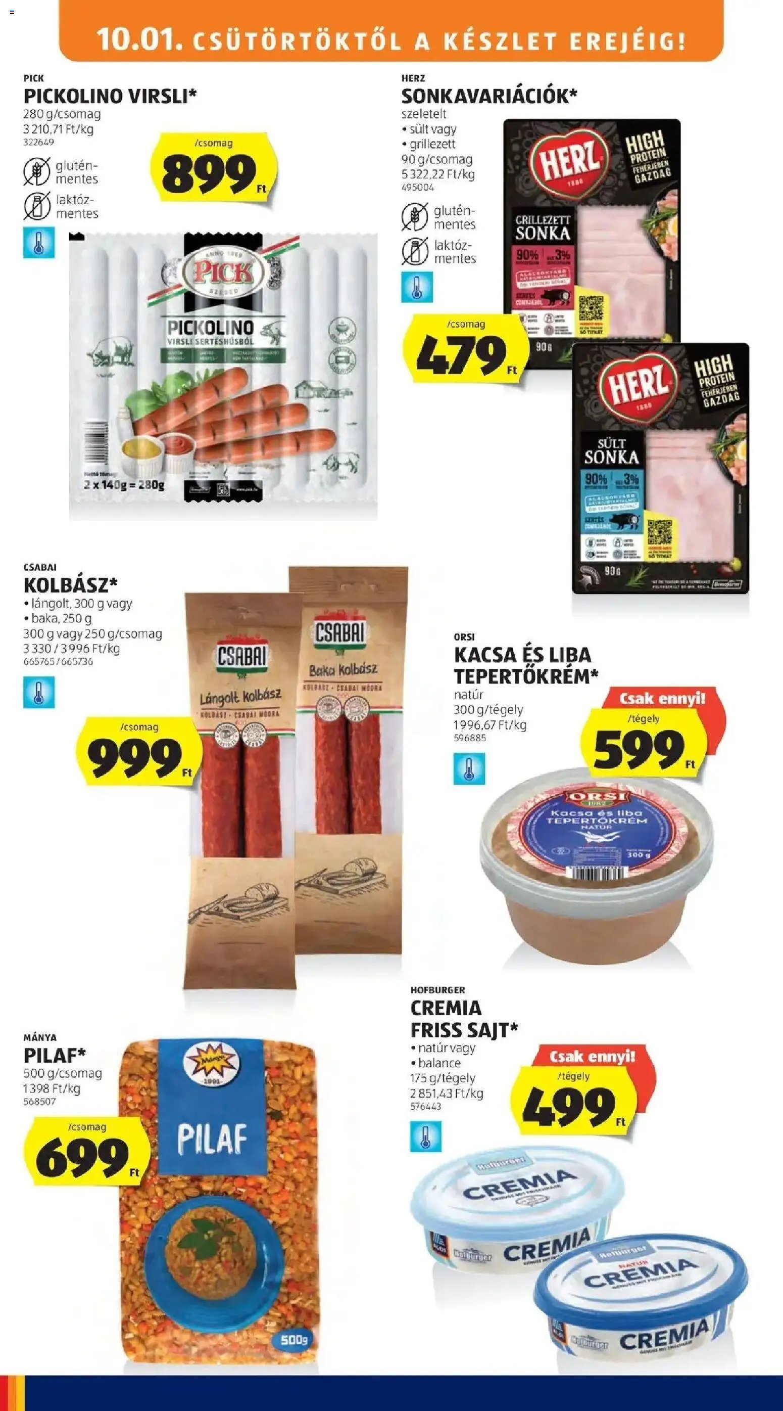 Aldi újság 2026.10.01. Aldi szórólap