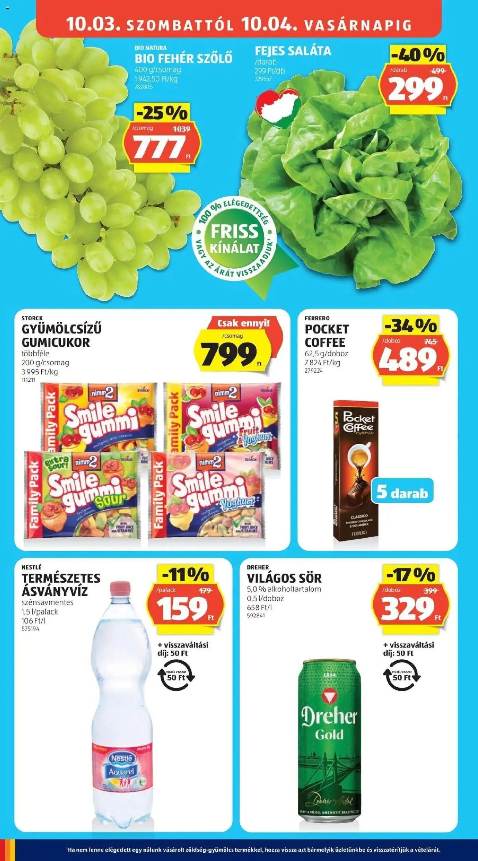 Aldi újság 2026.10.01. Aldi szórólap