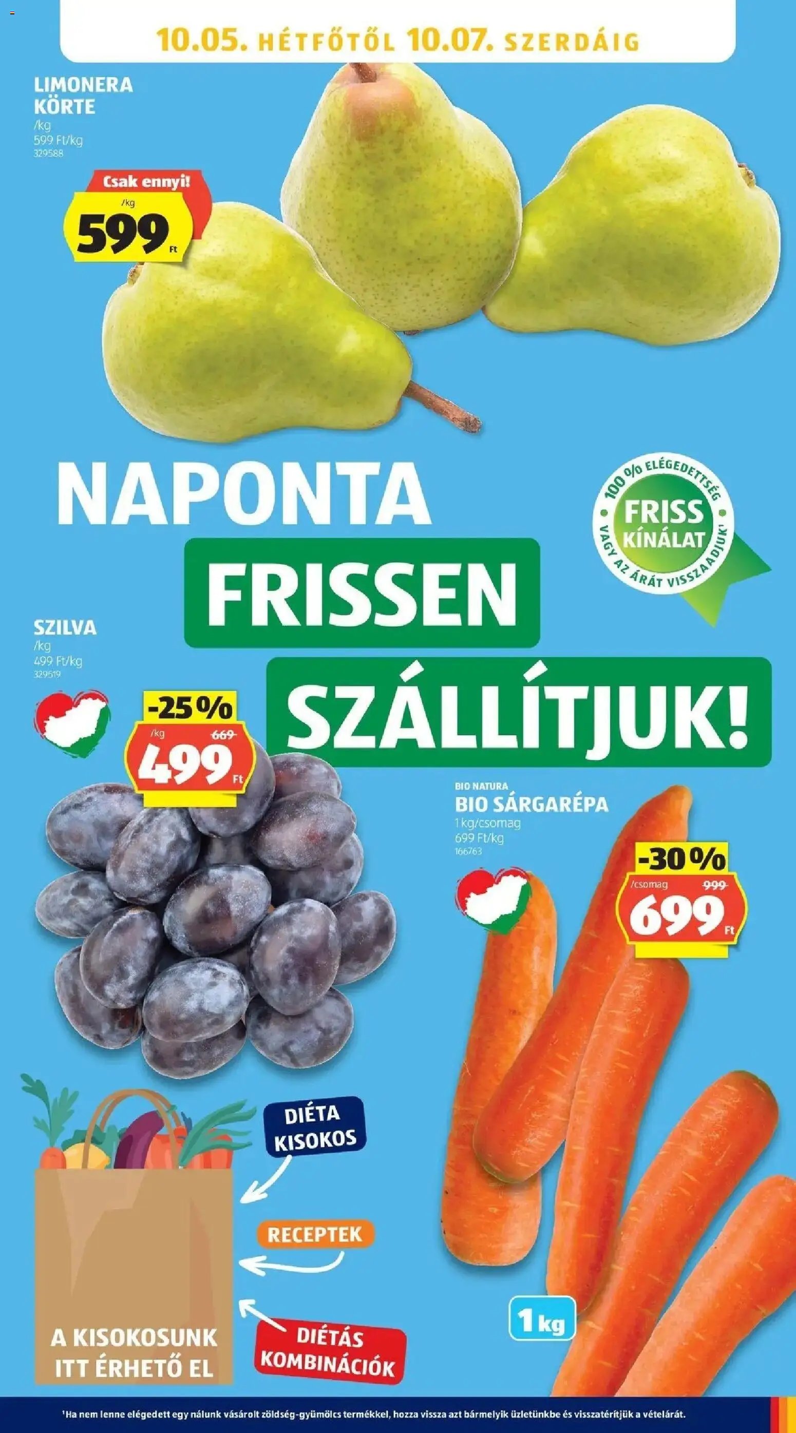 Aldi újság 2026.10.01. Aldi szórólap