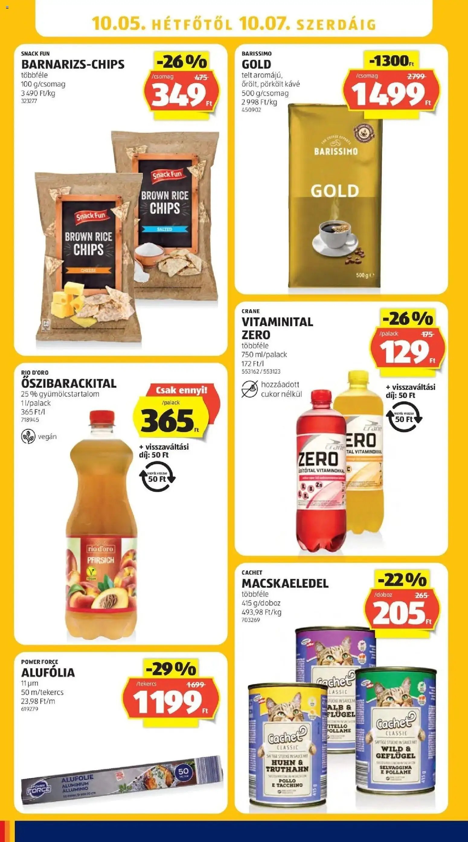 Aldi újság 2026.10.01. Aldi szórólap