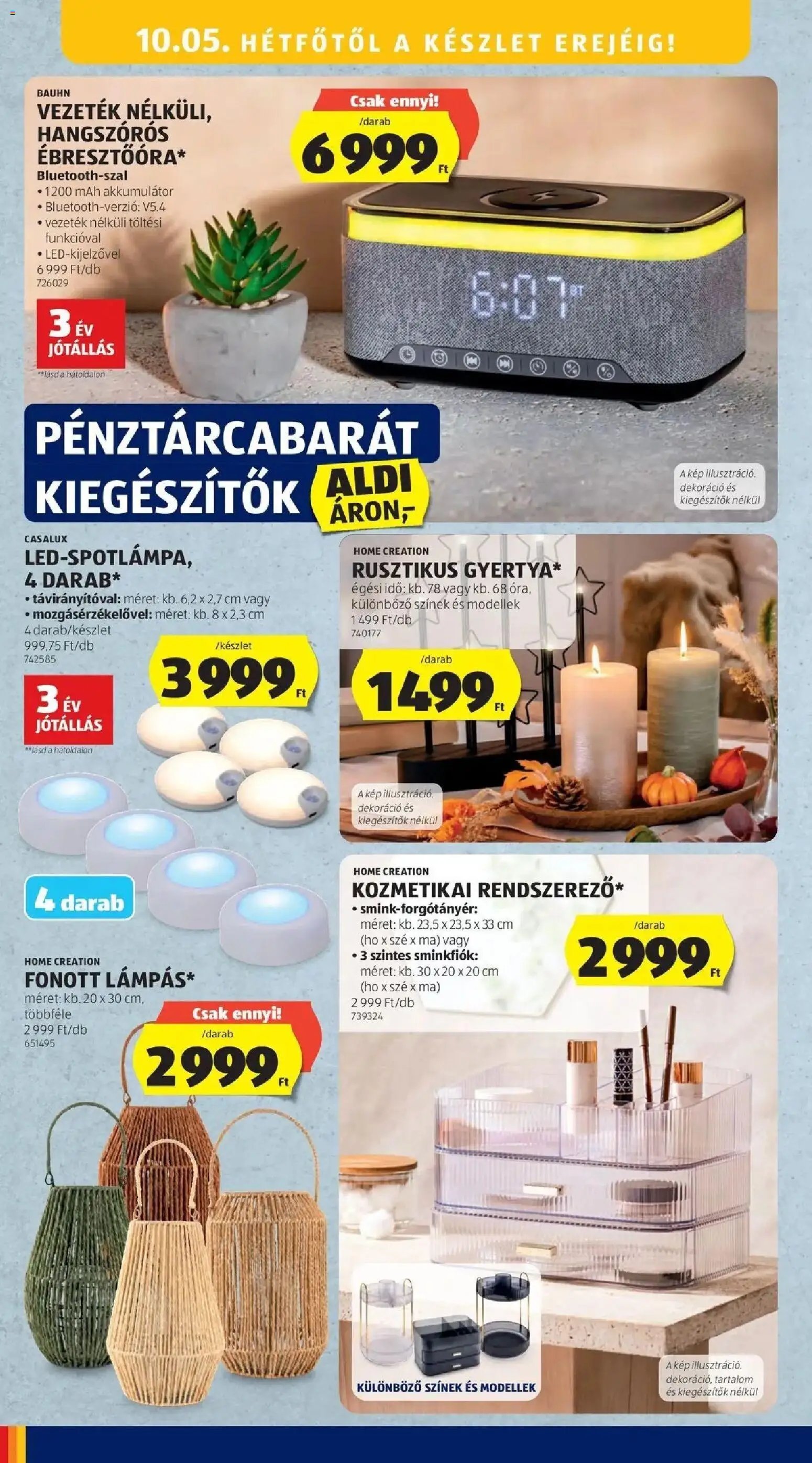 Aldi újság 2026.10.01. Aldi szórólap