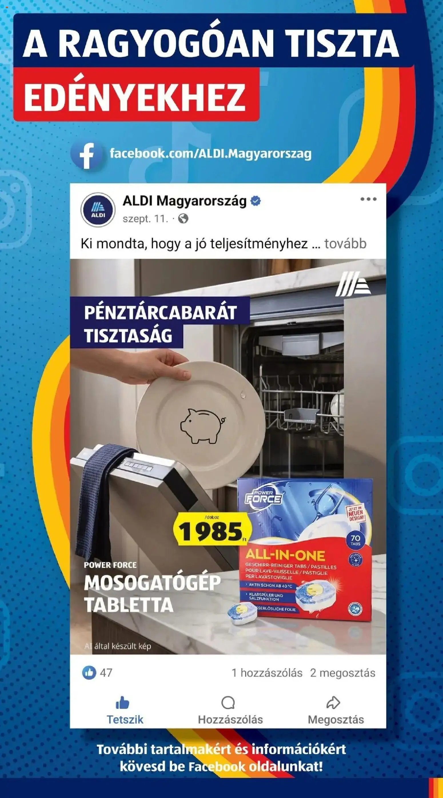Aldi újság 2026.10.01. Aldi szórólap