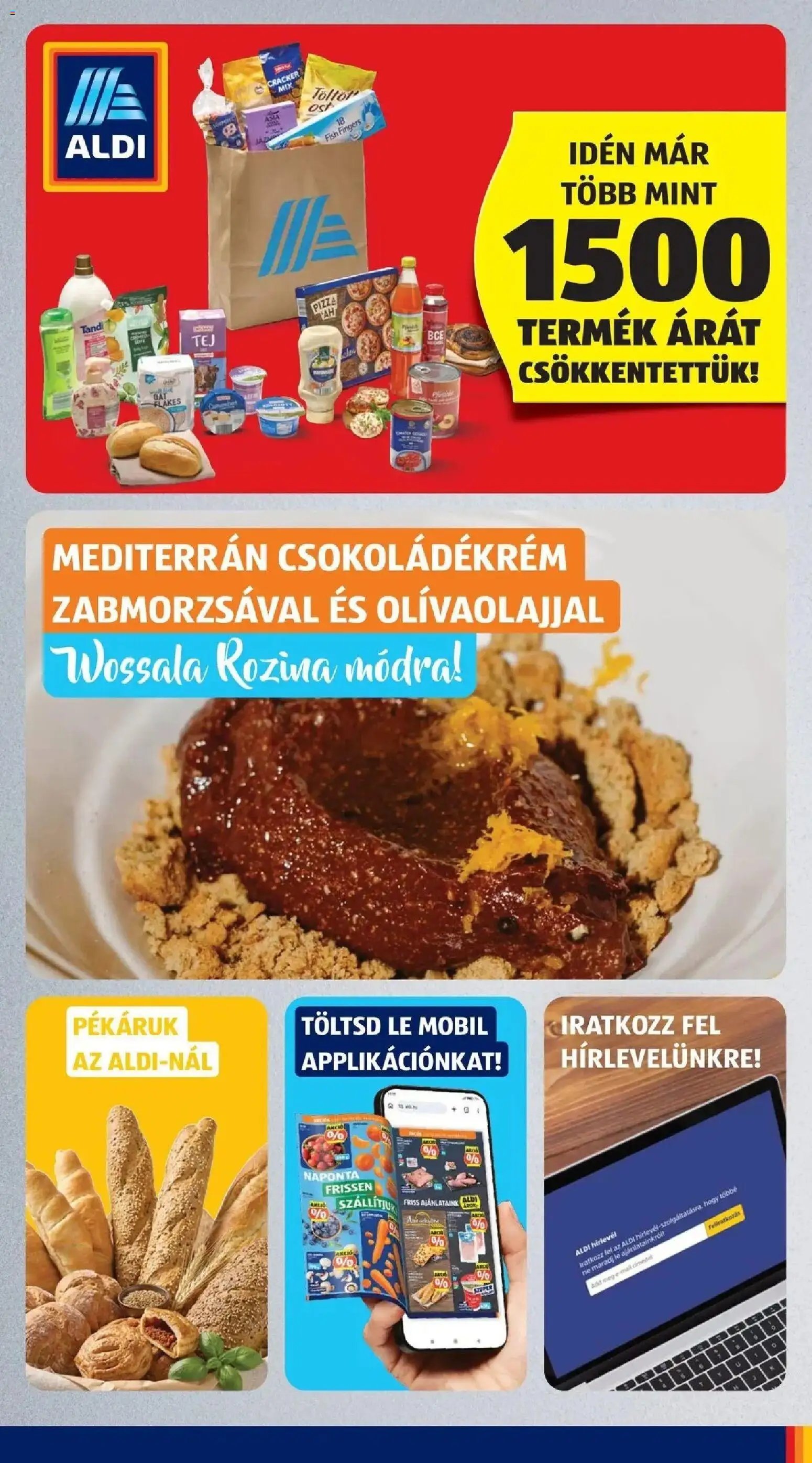 Aldi újság 2026.10.01. Aldi szórólap