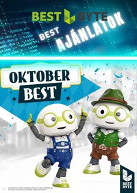 Best Byte akciós újság 2026.10.09. - lapozható formában szórólap ✳️