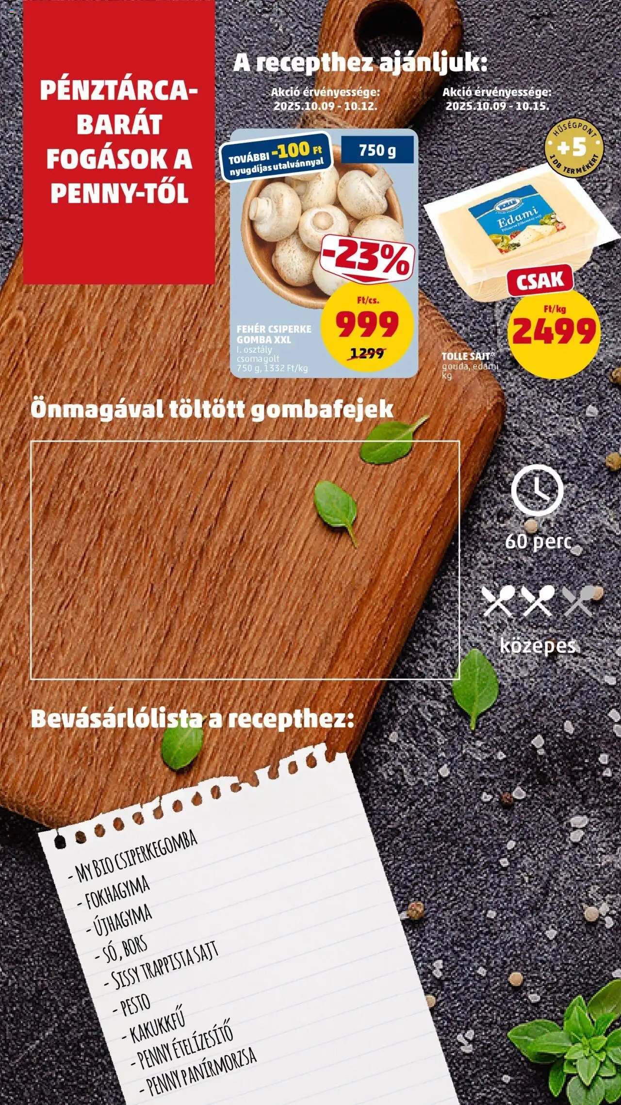 PENNY újság 2025.10.09. Akciós újság PENNY (2025-10-09 - 2025-10-15)