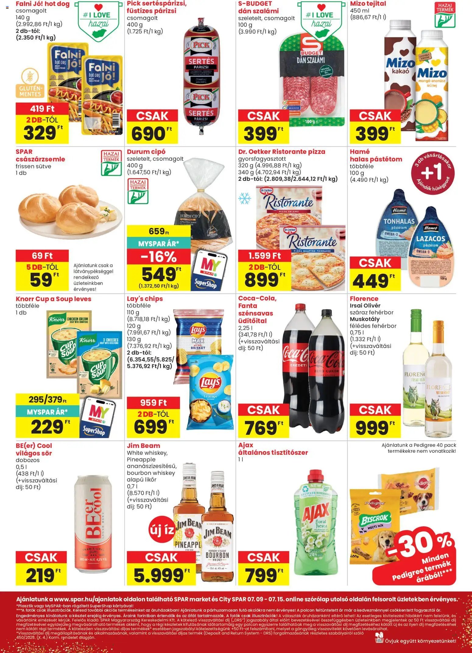 Spar Market újság 2026.07.09. Spar Market akciós újság