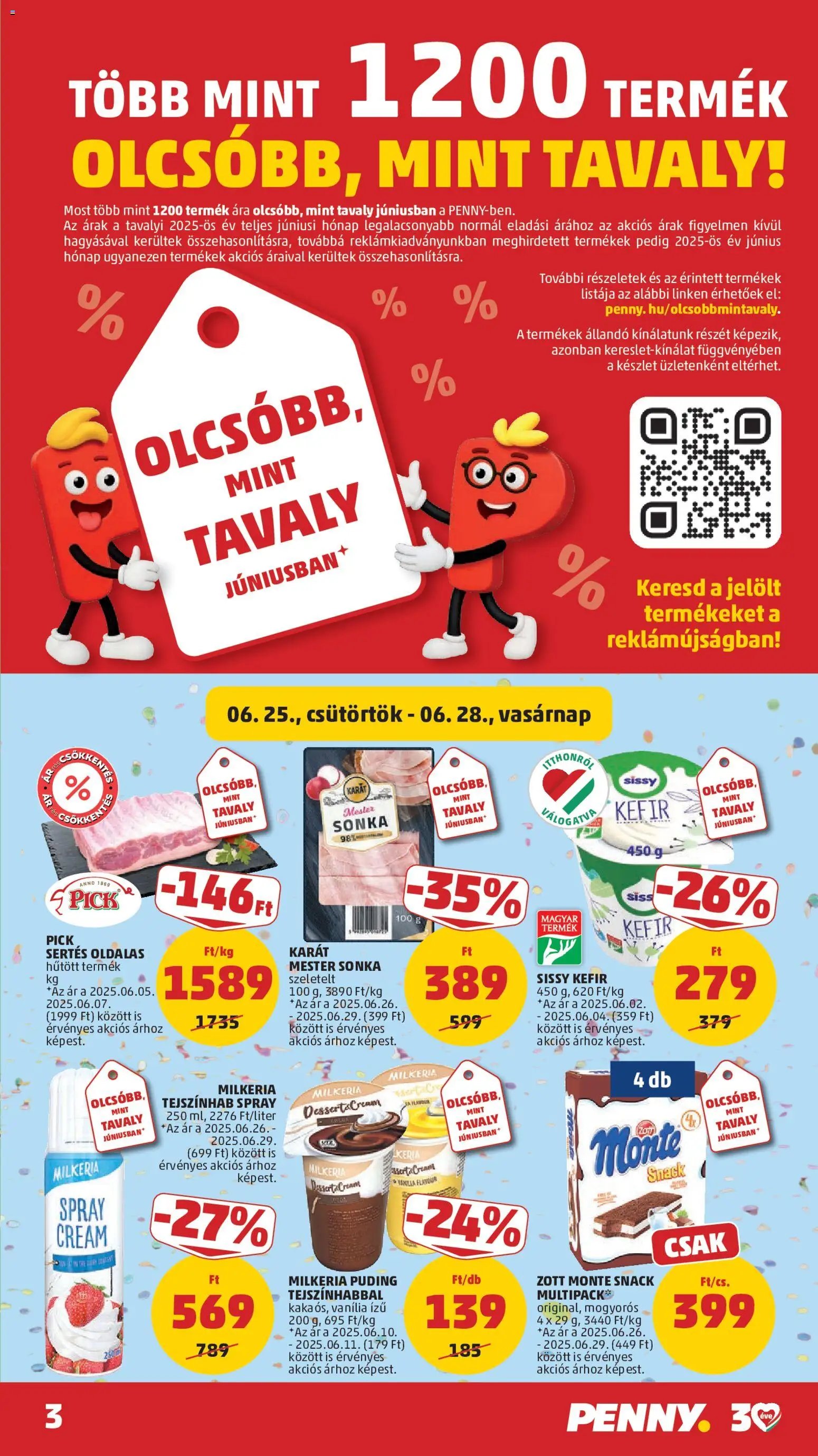 PENNY újság 2026.06.25. PENNY akciós újság