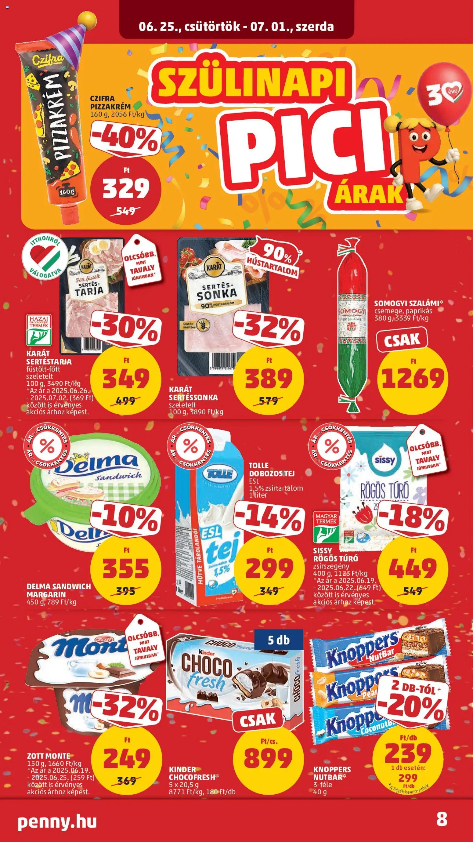 PENNY újság 2026.06.25. PENNY akciós újság
