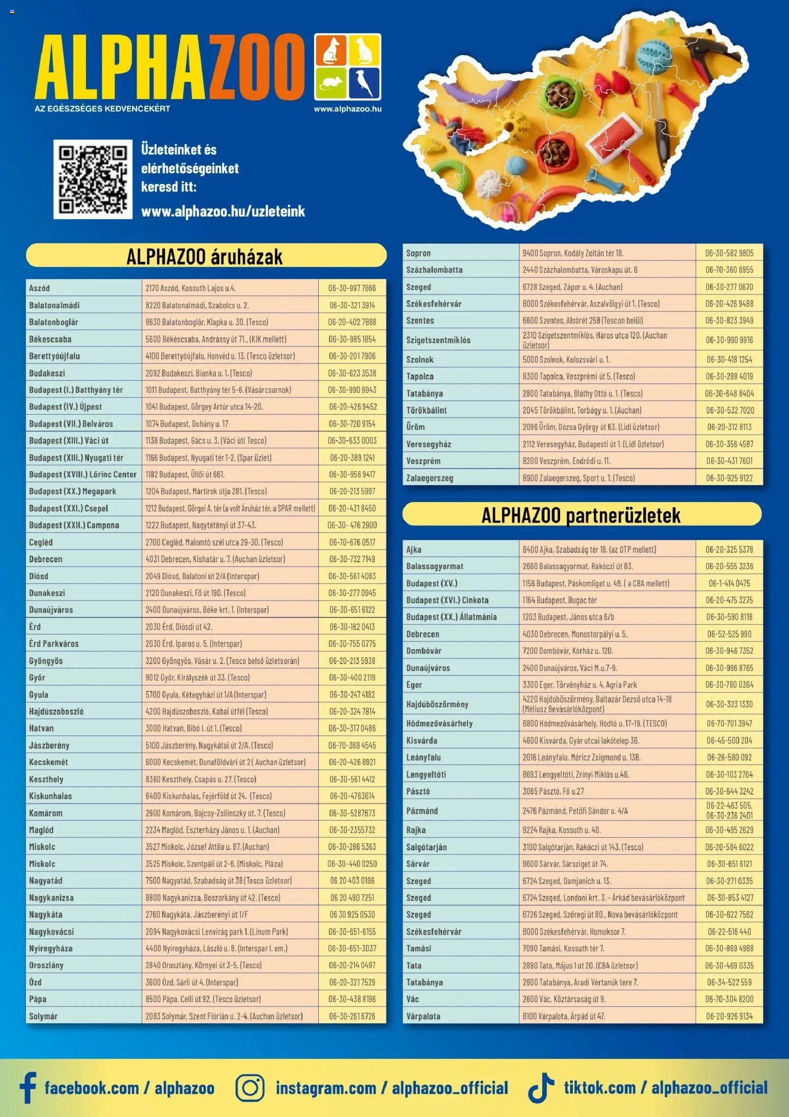 AlphaZoo újság 2026.04.13. AlphaZoo akciós újság (2026-04-13 - 2026-04-30)
