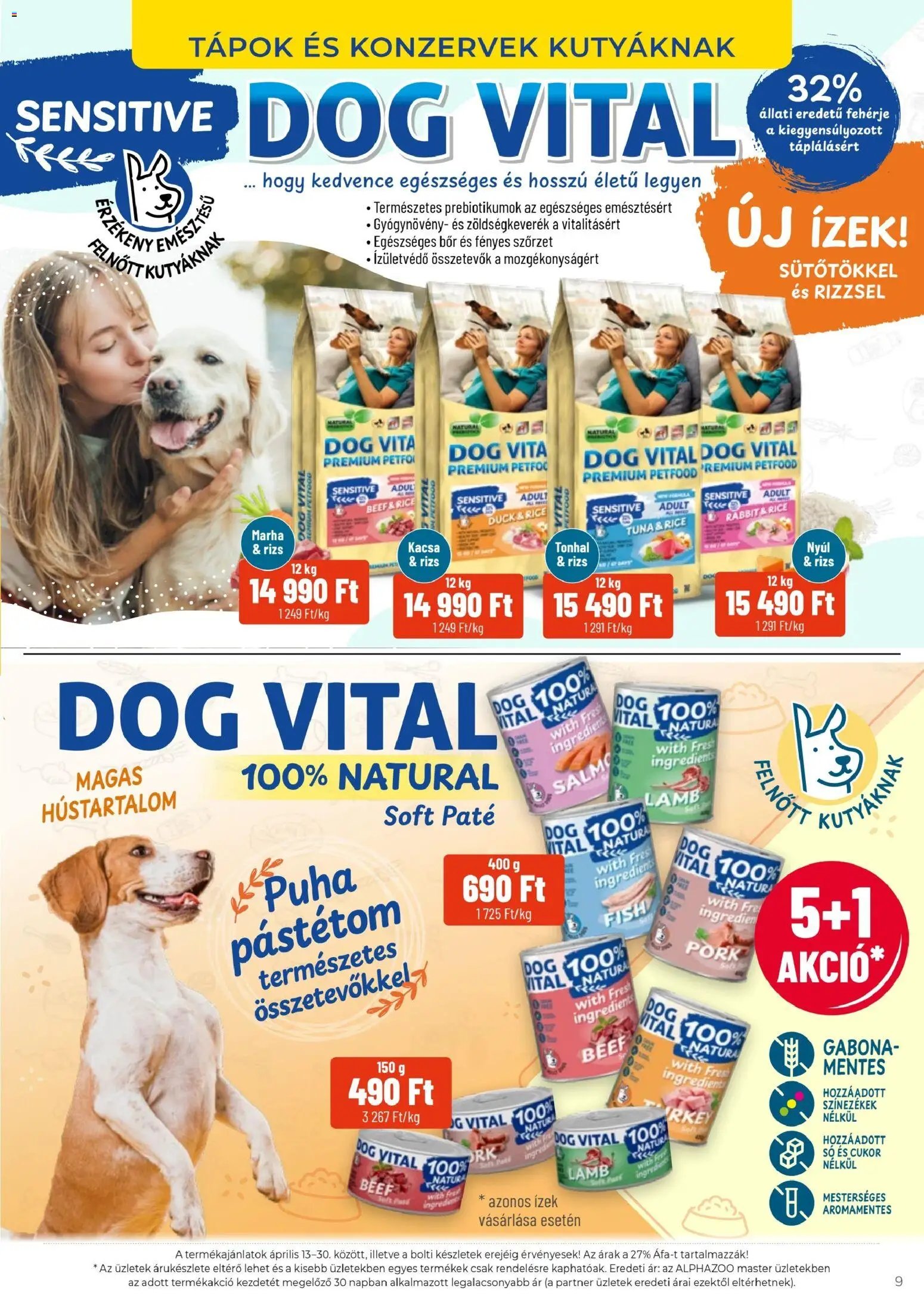 AlphaZoo újság 2026.04.13. AlphaZoo akciós újság (2026-04-13 - 2026-04-30)