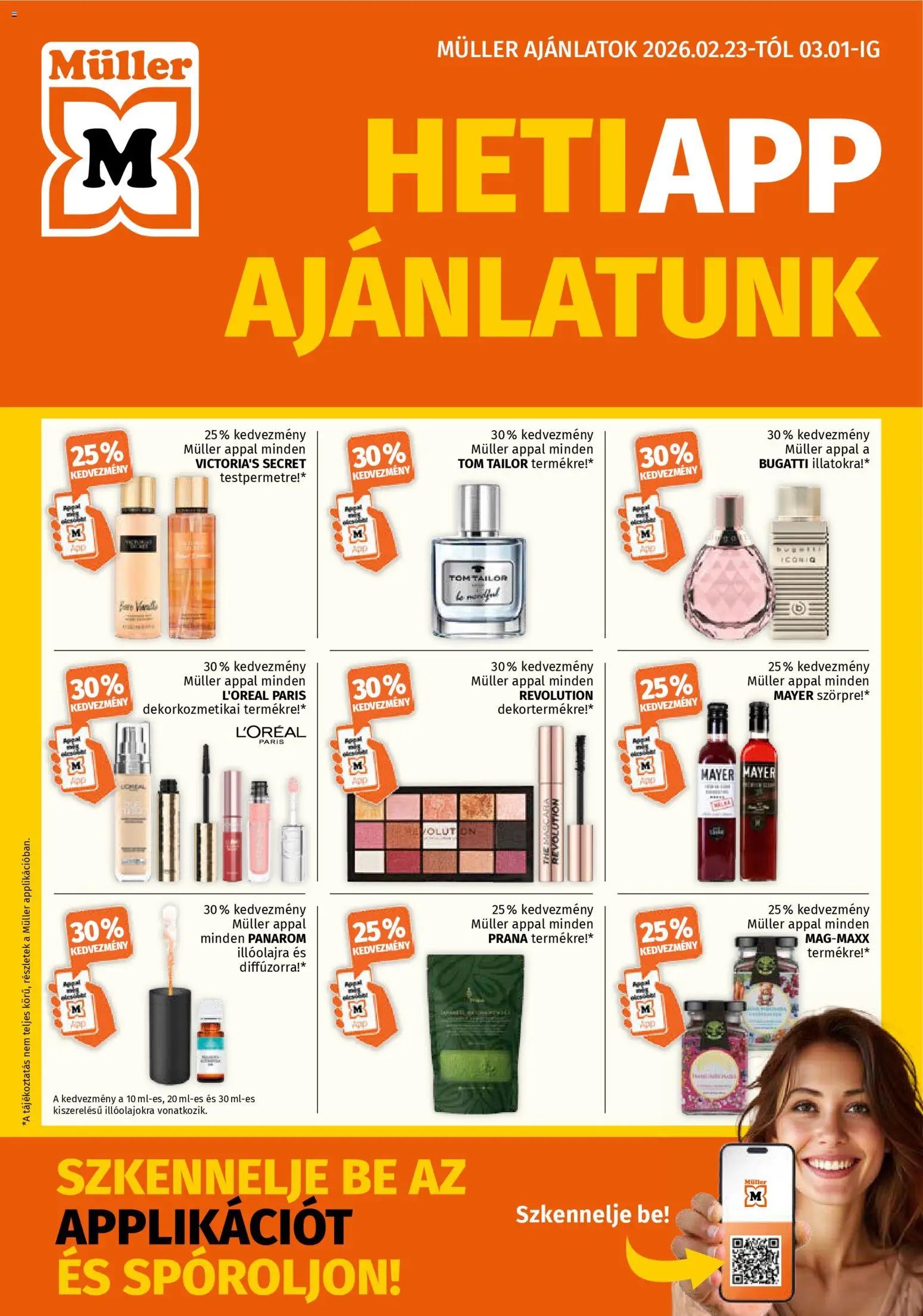 Müller újság 2026.02.23. Akciós újság Müller (2026-02-23 - 2026-03-01)