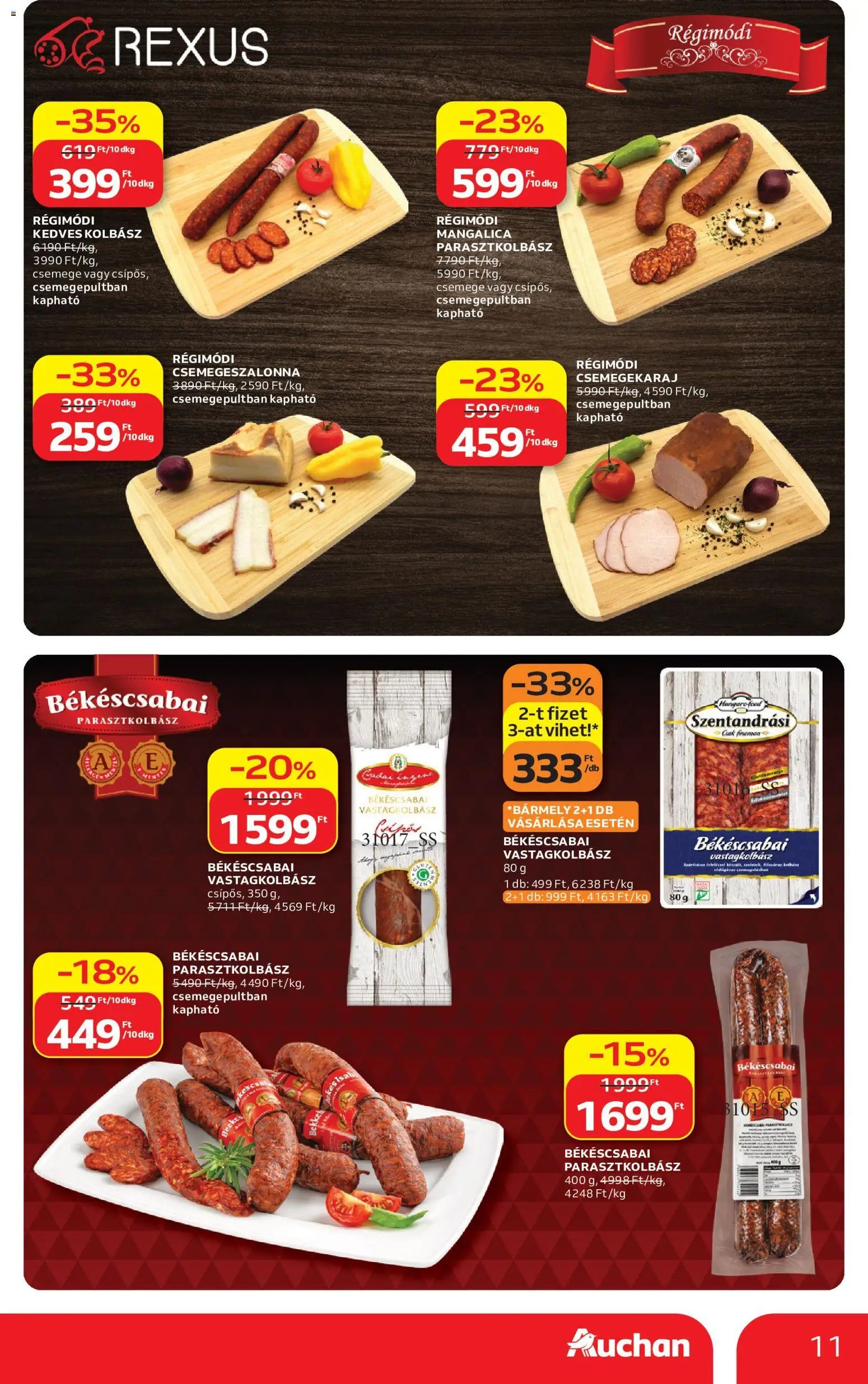 Auchan újság 2026.09.17. Auchan Szupermarket akciós újság