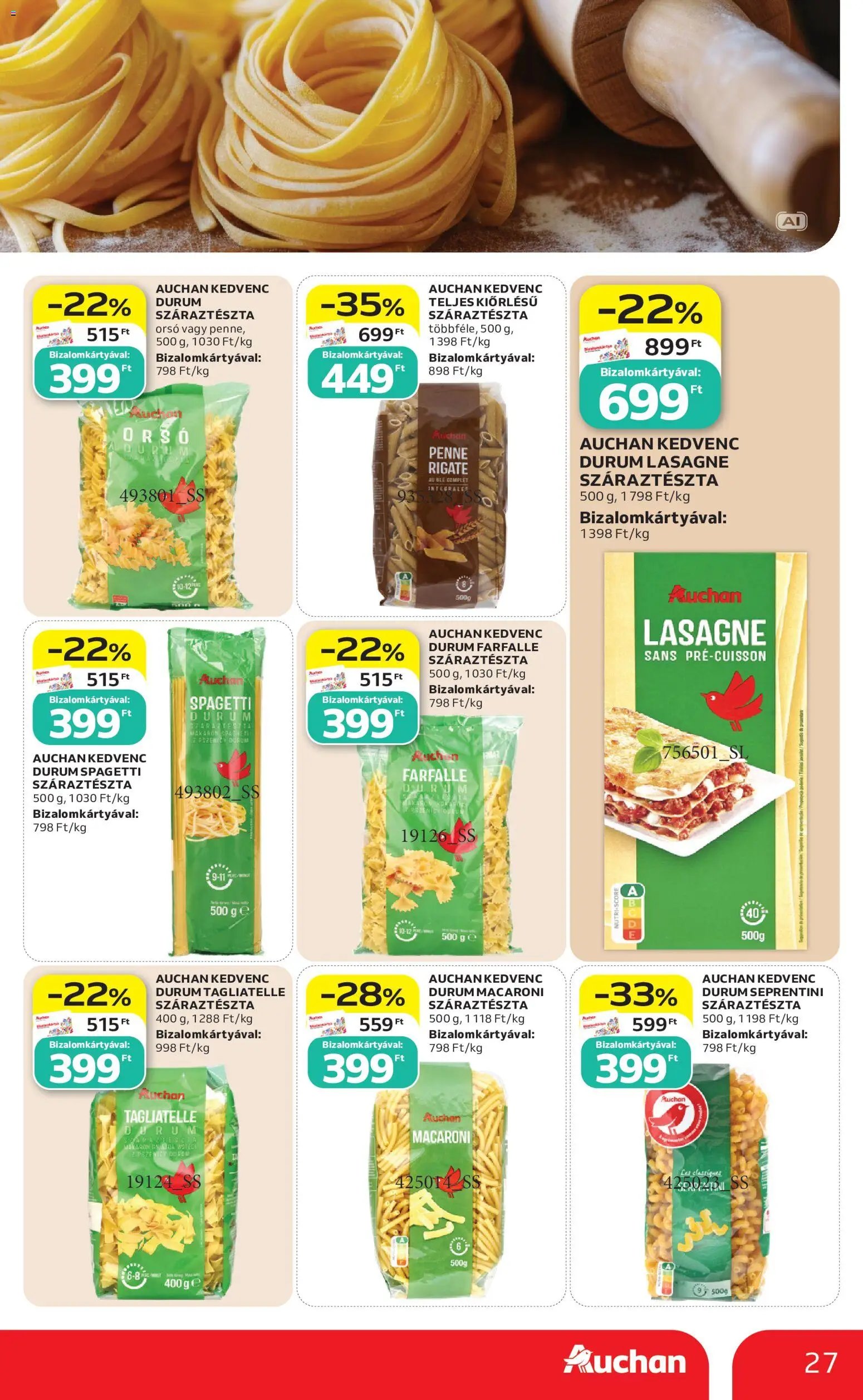Auchan újság 2026.09.17. Auchan Szupermarket akciós újság