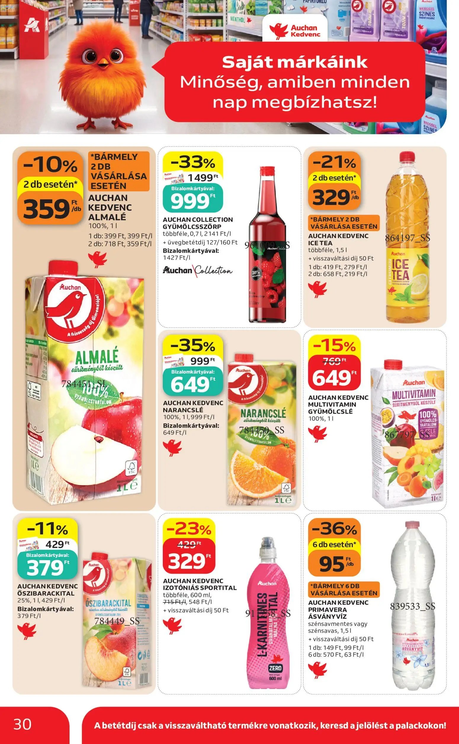 Auchan újság 2026.09.17. Auchan Szupermarket akciós újság