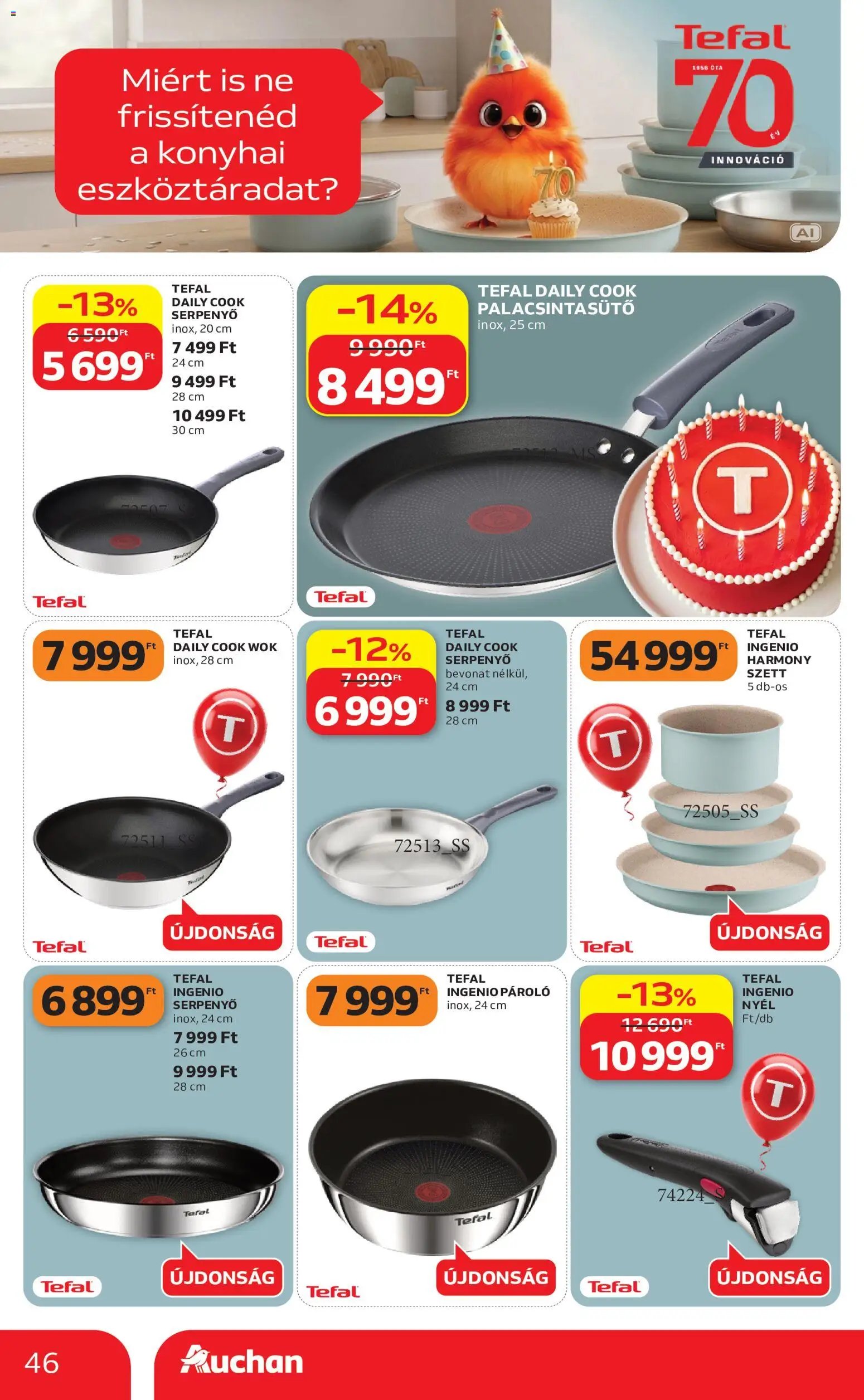 Auchan újság 2026.09.17. Auchan Szupermarket akciós újság