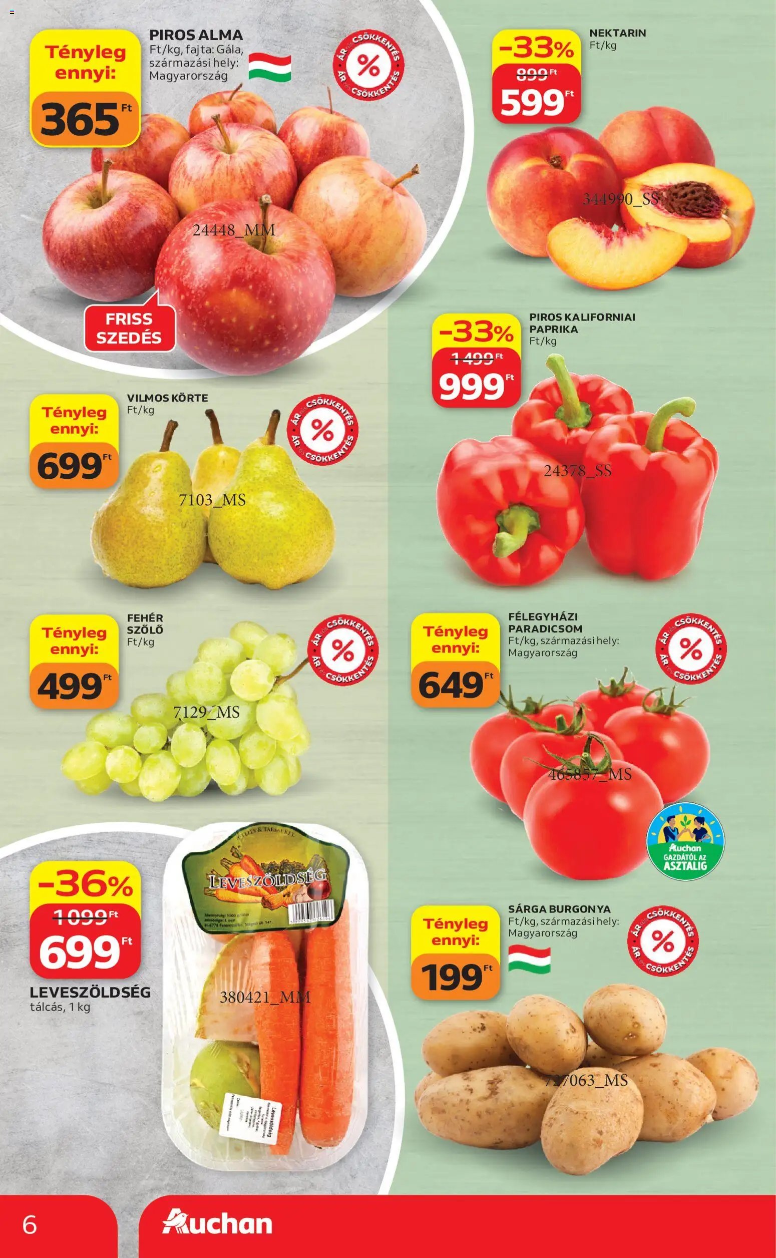 Auchan újság 2026.09.17. Auchan Szupermarket akciós újság