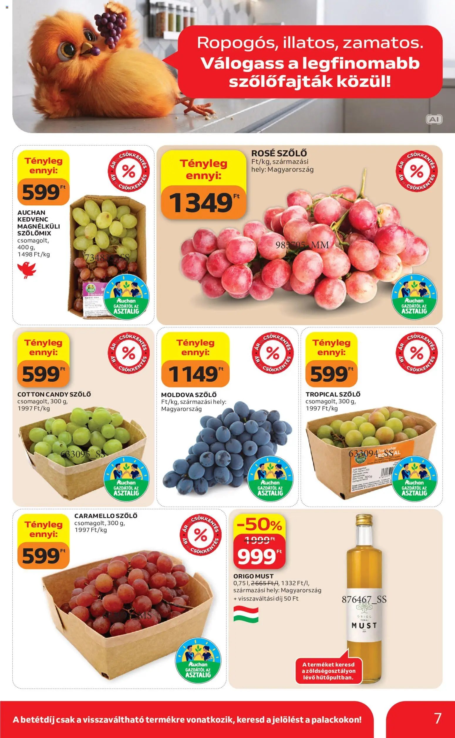 Auchan újság 2026.09.17. Auchan Szupermarket akciós újság