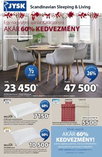 JYSK újság 2025.10.22. Aktuális ajánlatok (2025-10-22 - 2025-11-04)