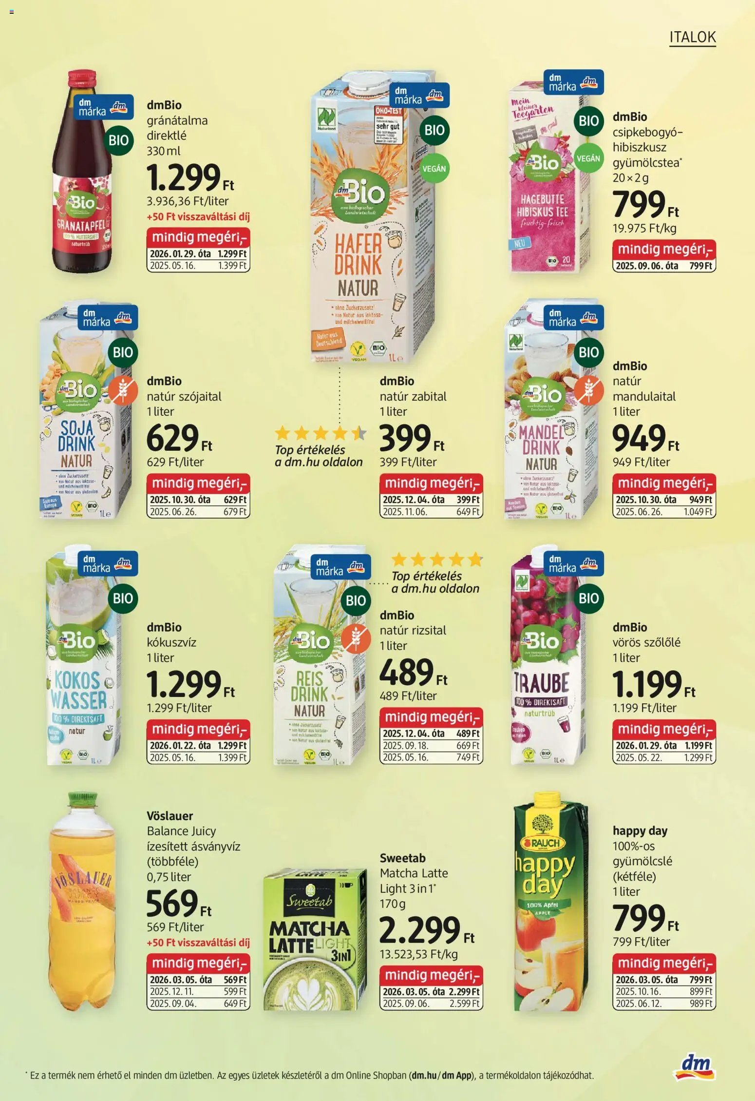 DM Drogerie Markt újság 2026.03.05. DM Drogerie Markt akciós újság (2026-03-05 - 2026-03-18)