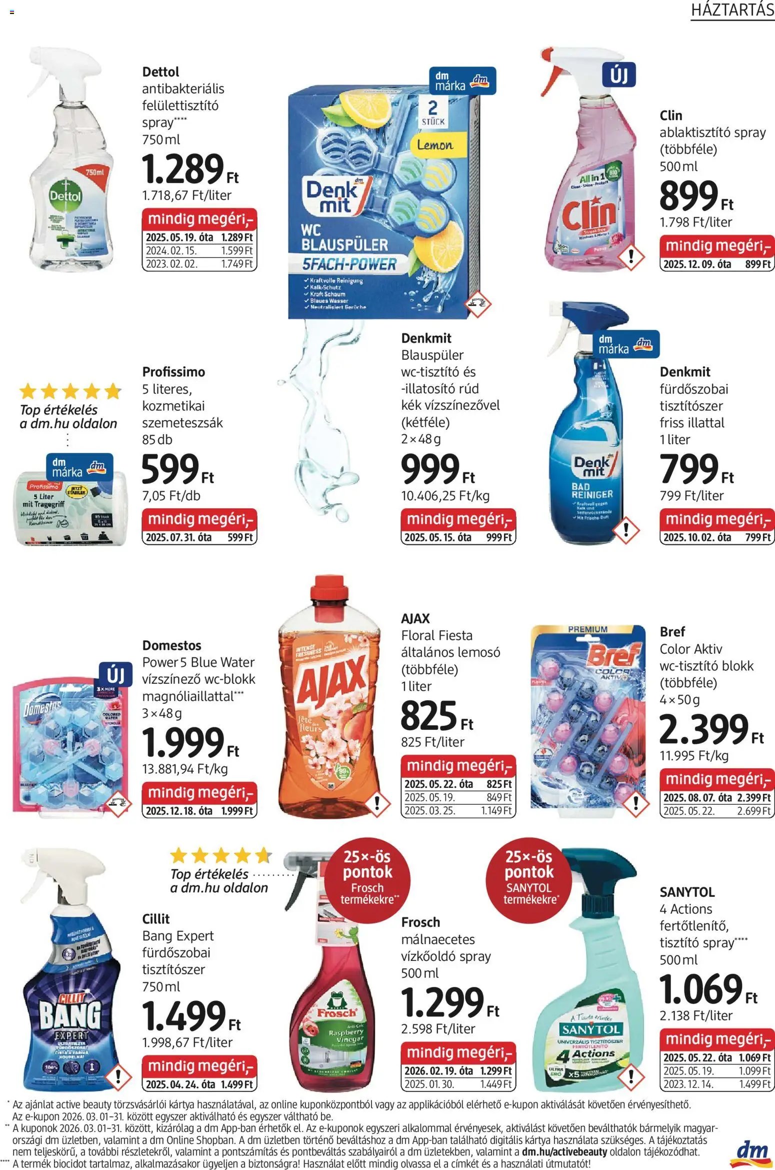 DM Drogerie Markt újság 2026.03.05. DM Drogerie Markt akciós újság (2026-03-05 - 2026-03-18)