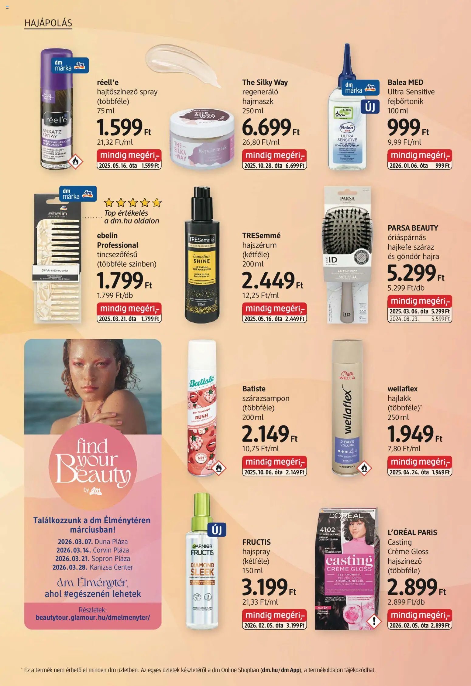 DM Drogerie Markt újság 2026.03.05. DM Drogerie Markt akciós újság (2026-03-05 - 2026-03-18)