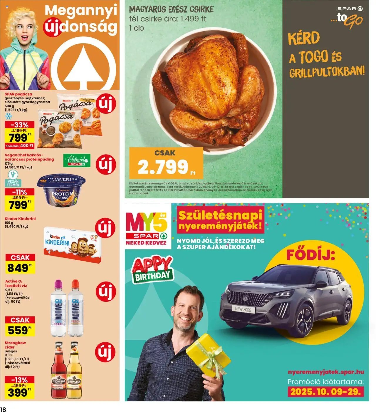 Interspar újság 2025.10.09. Akciós újság Interspar (2025-10-09 - 2025-10-15)