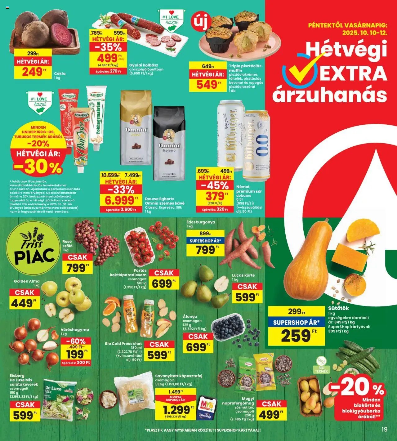 Interspar újság 2025.10.09. Akciós újság Interspar (2025-10-09 - 2025-10-15)