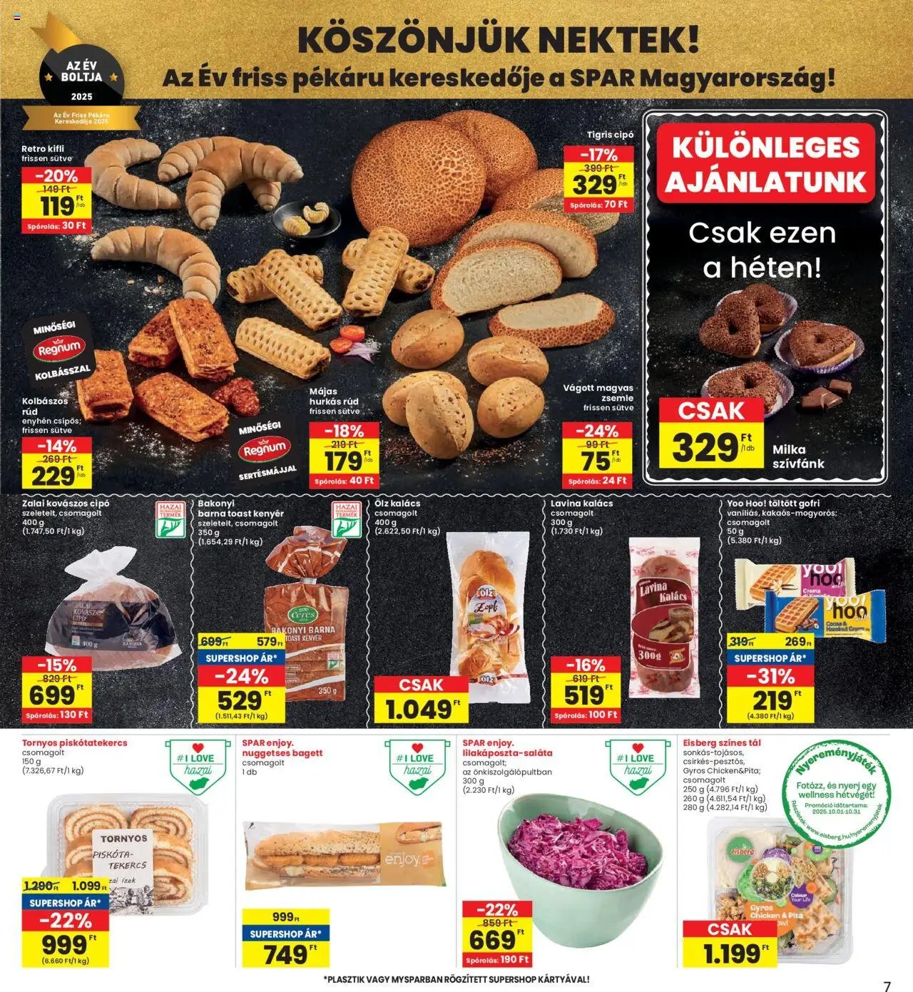 Interspar újság 2025.10.09. Akciós újság Interspar (2025-10-09 - 2025-10-15)