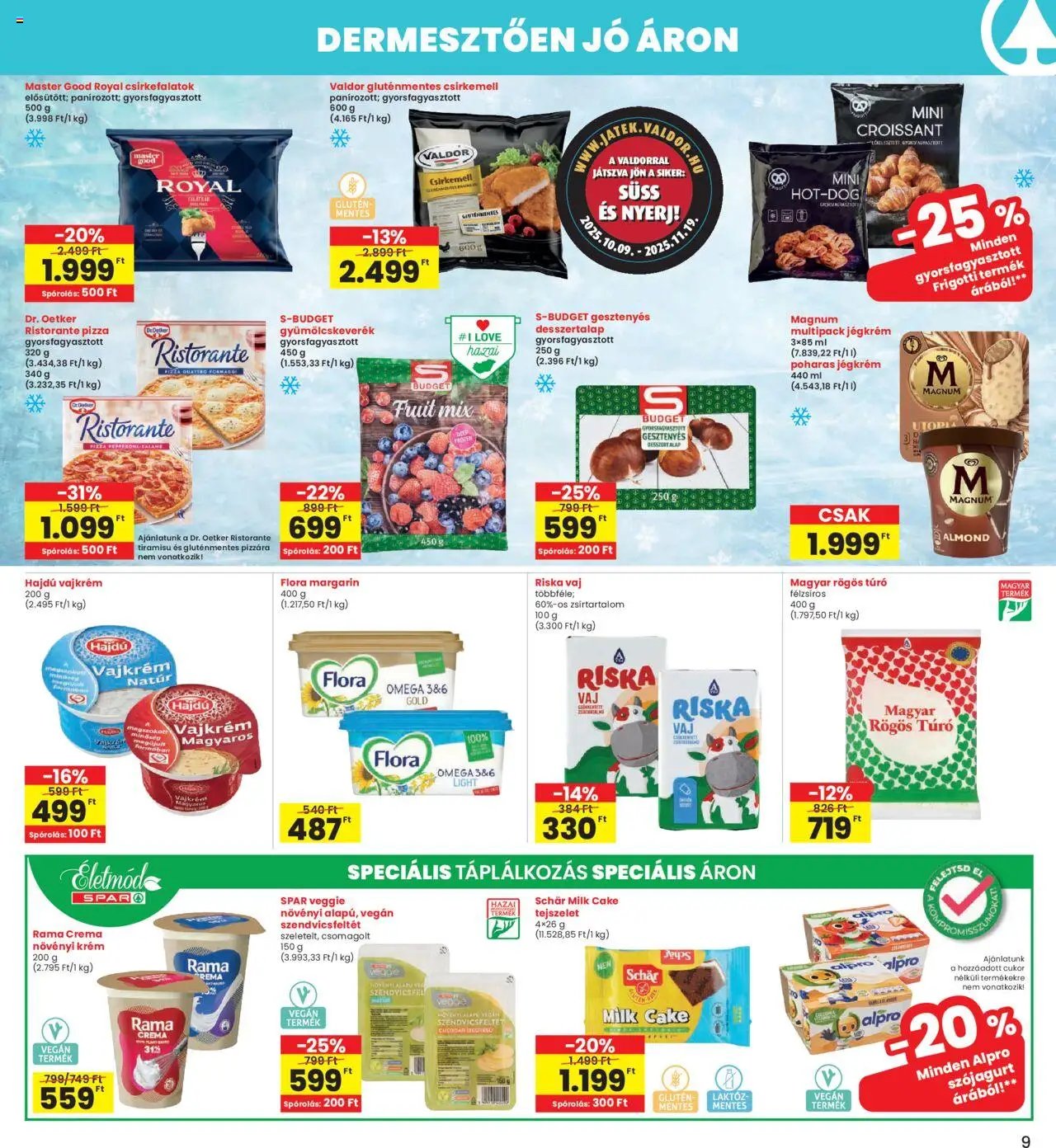 Interspar újság 2025.10.09. Akciós újság Interspar (2025-10-09 - 2025-10-15)