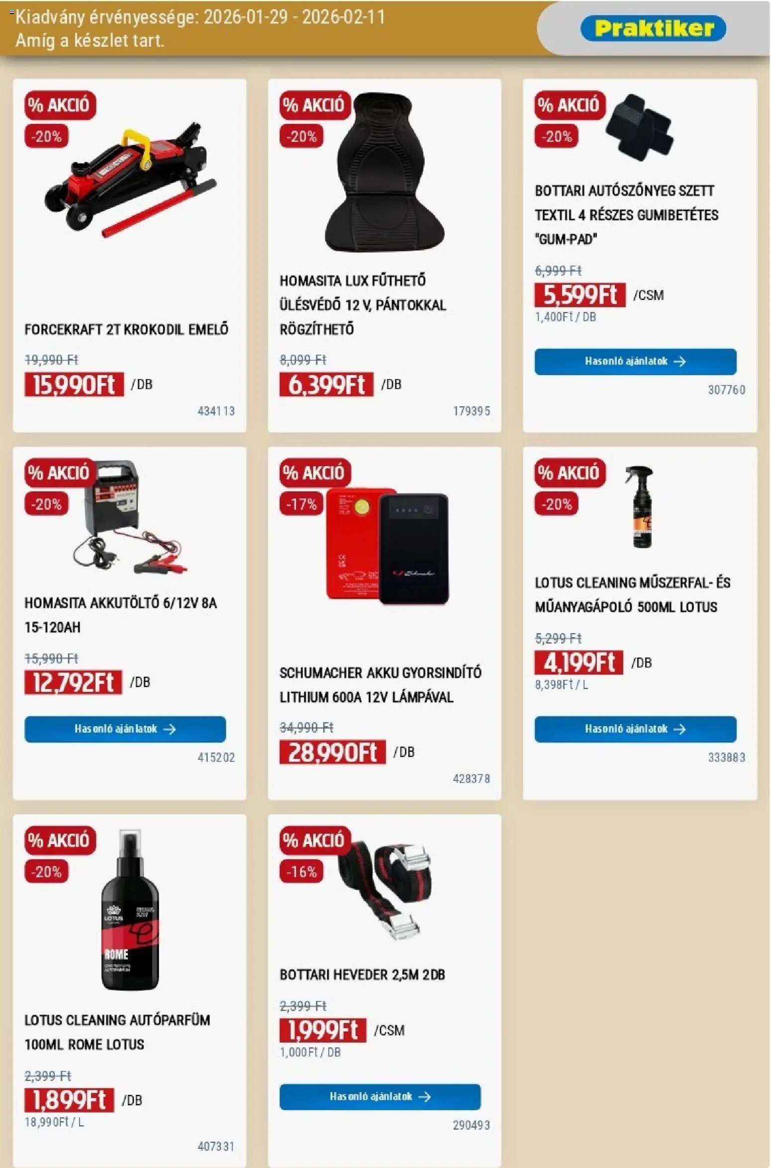 Praktiker újság 2026.01.29. Akciós újság Praktiker (2026-01-29 - 2026-02-11)