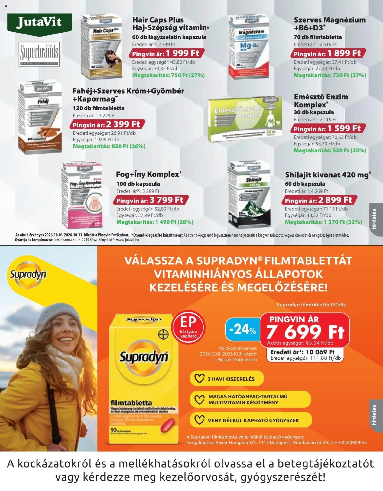 Pingvin Patika újság 2026.10.01. Pingvin Patika Magazin