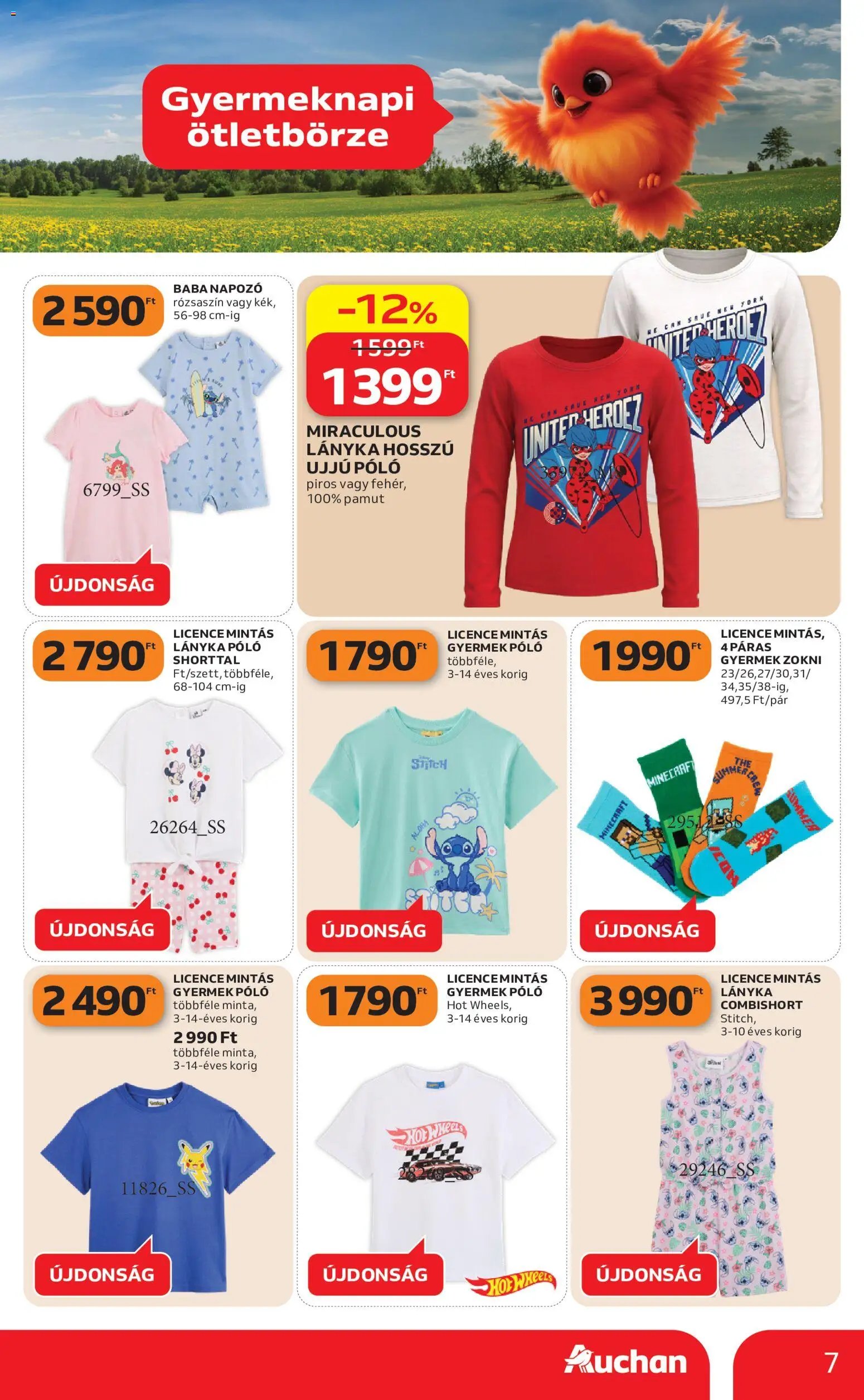 Auchan újság 2026.05.14. Auchan Gyereknapi ajanlataink (2026-05-14 - 2026-05-27)