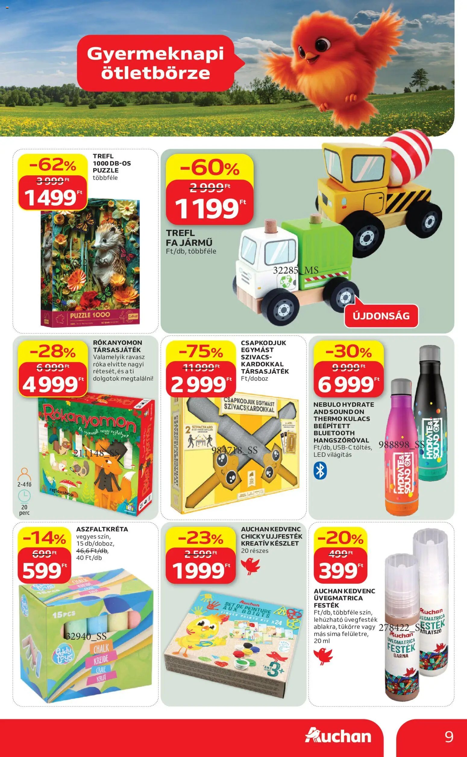 Auchan újság 2026.05.14. Auchan Gyereknapi ajanlataink (2026-05-14 - 2026-05-27)