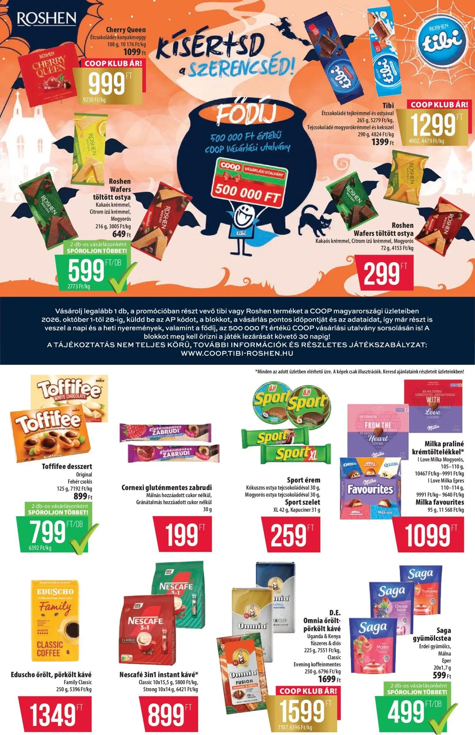 COOP újság 2026.10.01. COOP - Szuper Plusz / Tisza