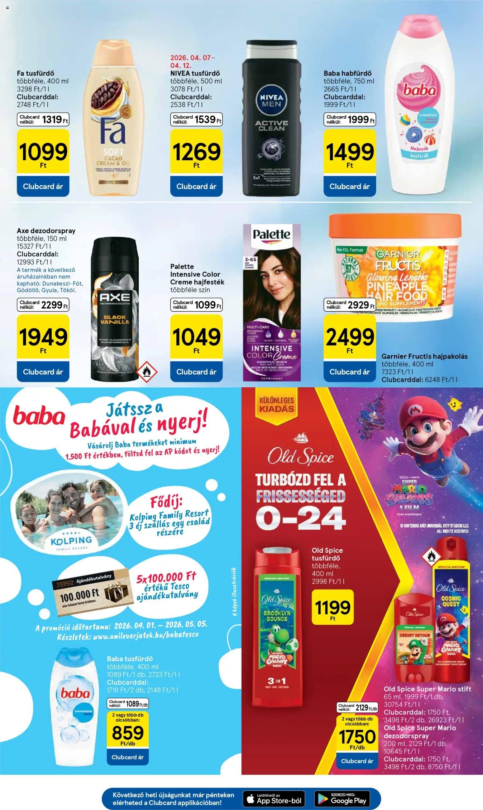 Tesco újság 2026.04.07. Tesco aktuális akciós újság (2026-04-07 - 2026-04-15)