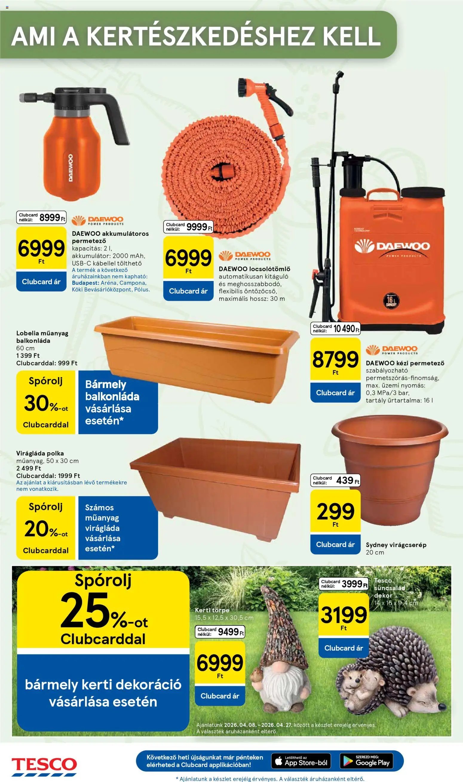 Tesco újság 2026.04.07. Tesco aktuális akciós újság (2026-04-07 - 2026-04-15)