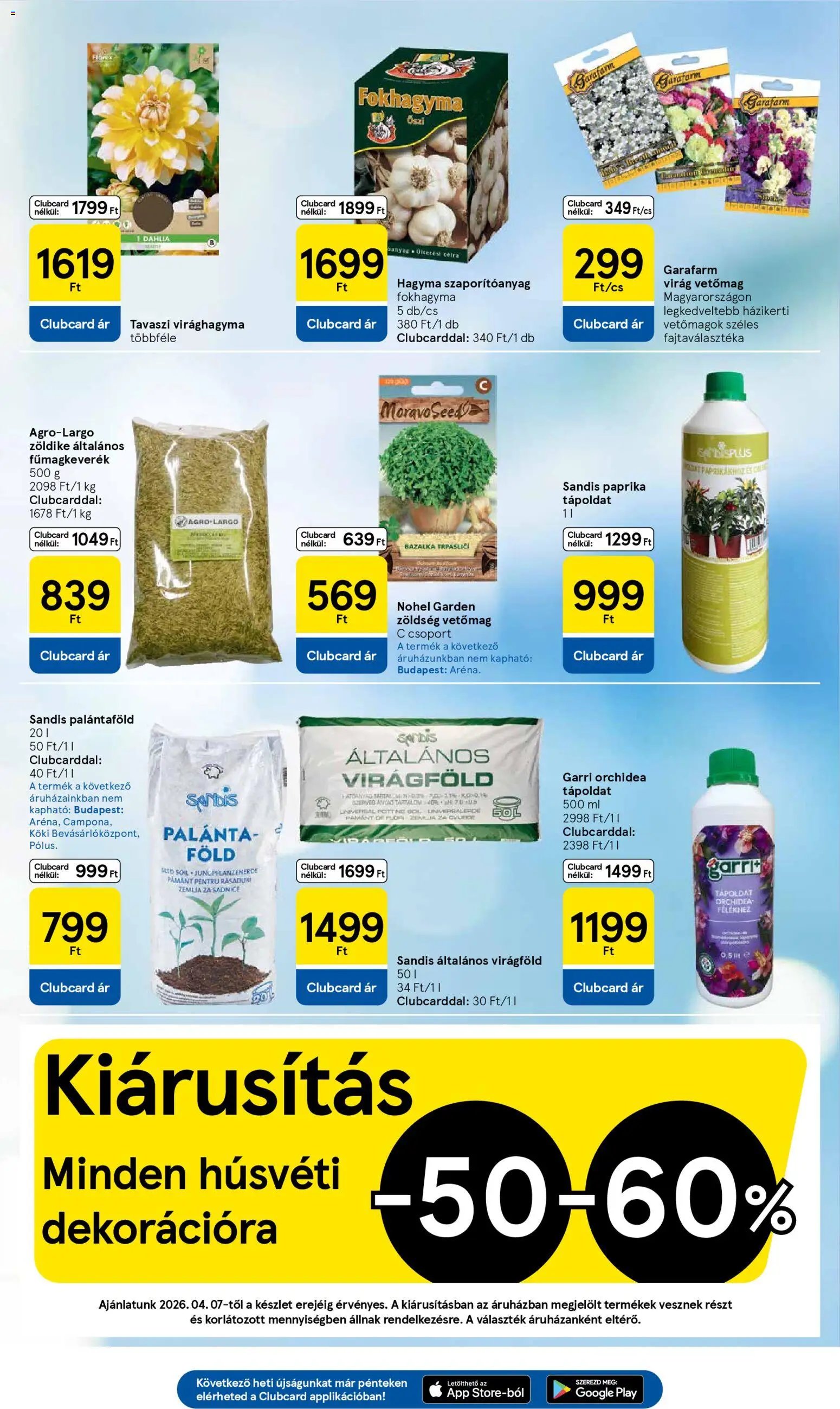 Tesco újság 2026.04.07. Tesco aktuális akciós újság (2026-04-07 - 2026-04-15)