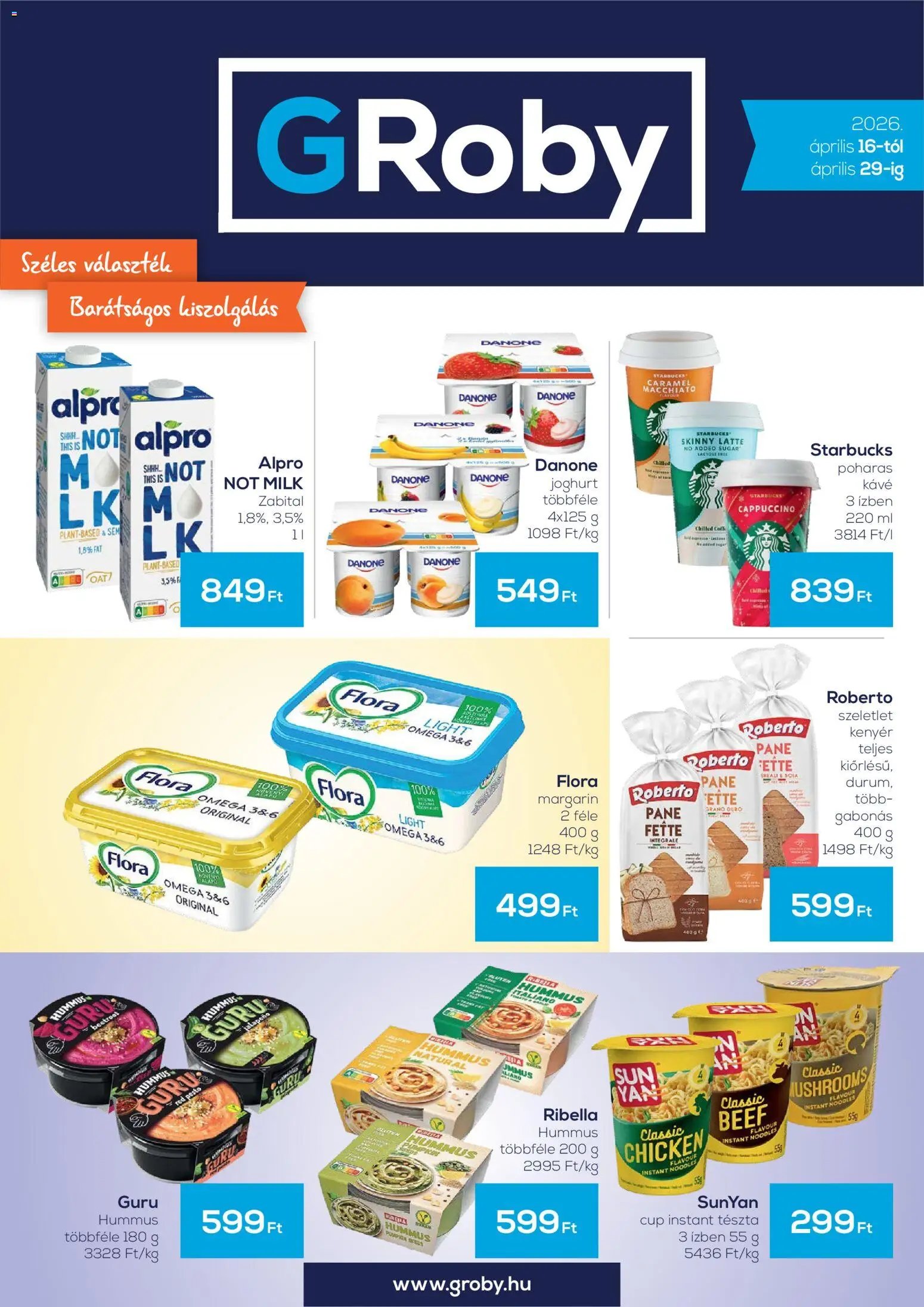 G'Roby újság 2026.04.16. G'Roby akciós újság (2026-04-16 - 2026-04-29)