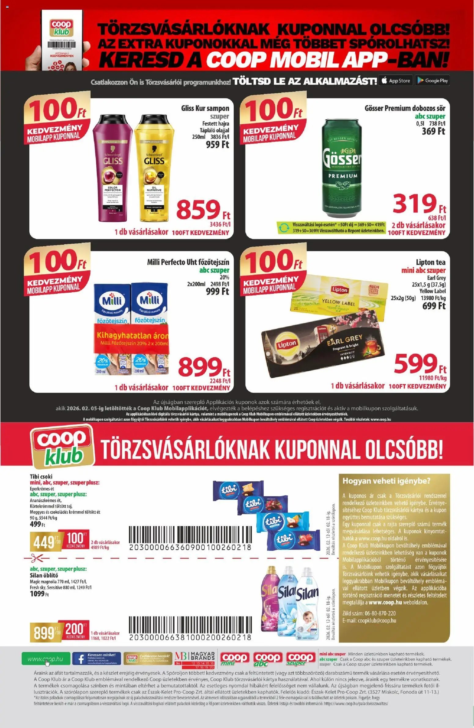 COOP újság 2026.02.12. Észak Kelet Pro-Coop Zrt (2026-02-12 - 2026-02-18)