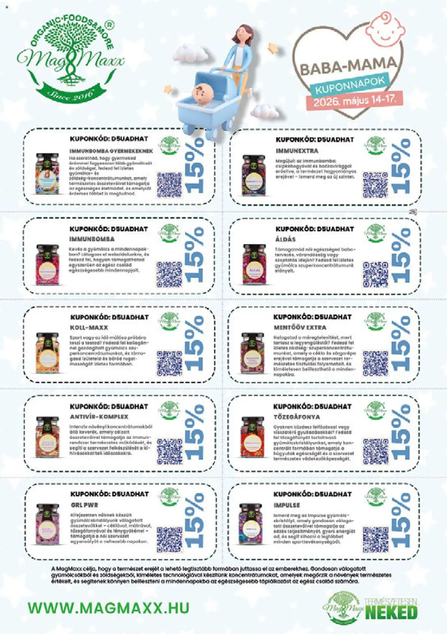 Rossmann újság 2026.05.11. Rossmann Kupon Magazin (2026-05-11 - 2026-05-17)