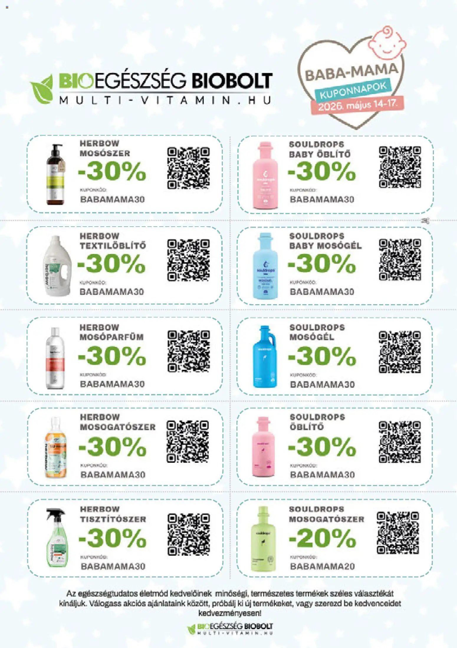 Rossmann újság 2026.05.11. Rossmann Kupon Magazin (2026-05-11 - 2026-05-17)