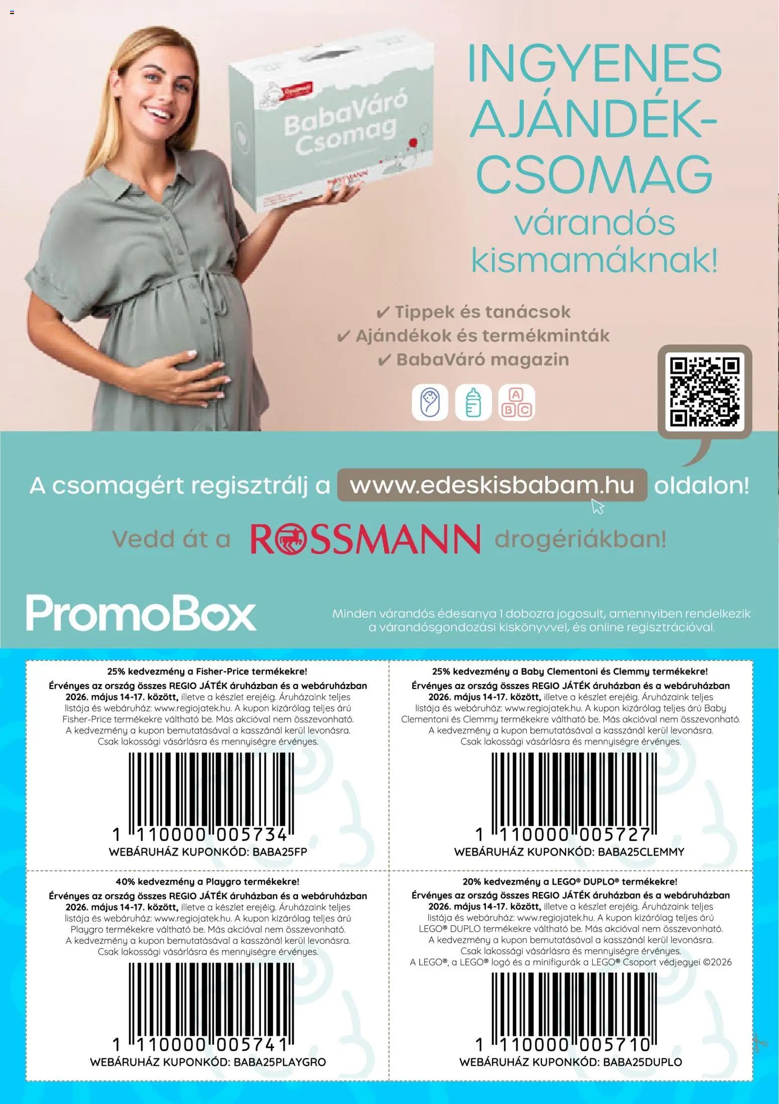 Rossmann újság 2026.05.11. Rossmann Kupon Magazin (2026-05-11 - 2026-05-17)