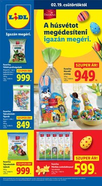 Lidl újság 2026.02.19. Favorina katalógus (2026-02-19 - 2026-03-31)